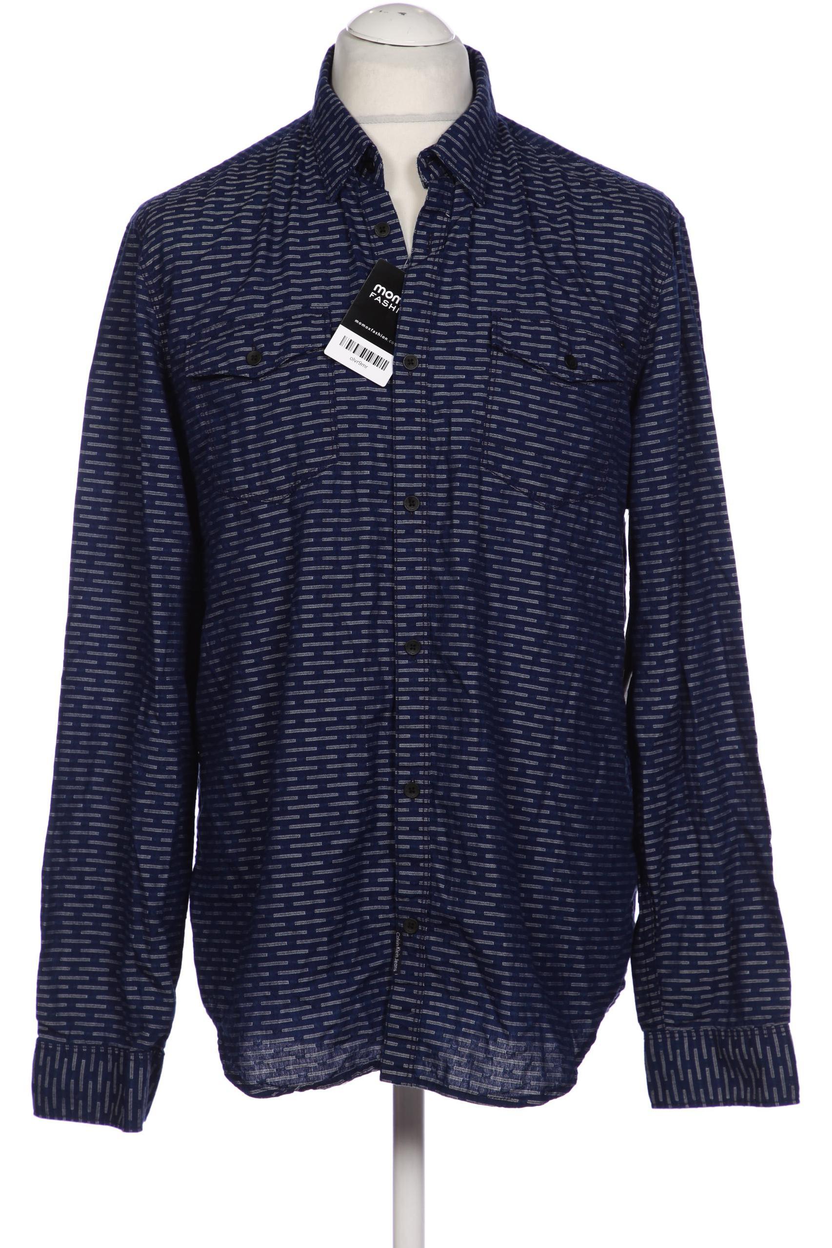 

Calvin Klein Jeans Herren Hemd, marineblau, Gr. 52
