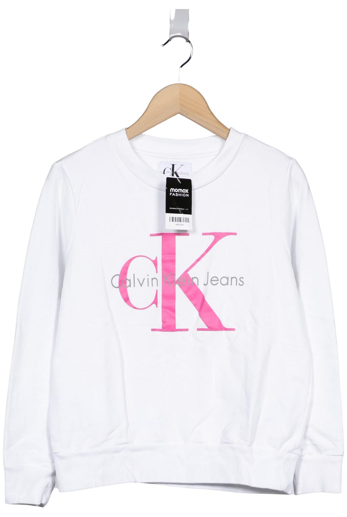 

Calvin Klein Jeans Damen Sweatshirt, weiß, Gr. 38