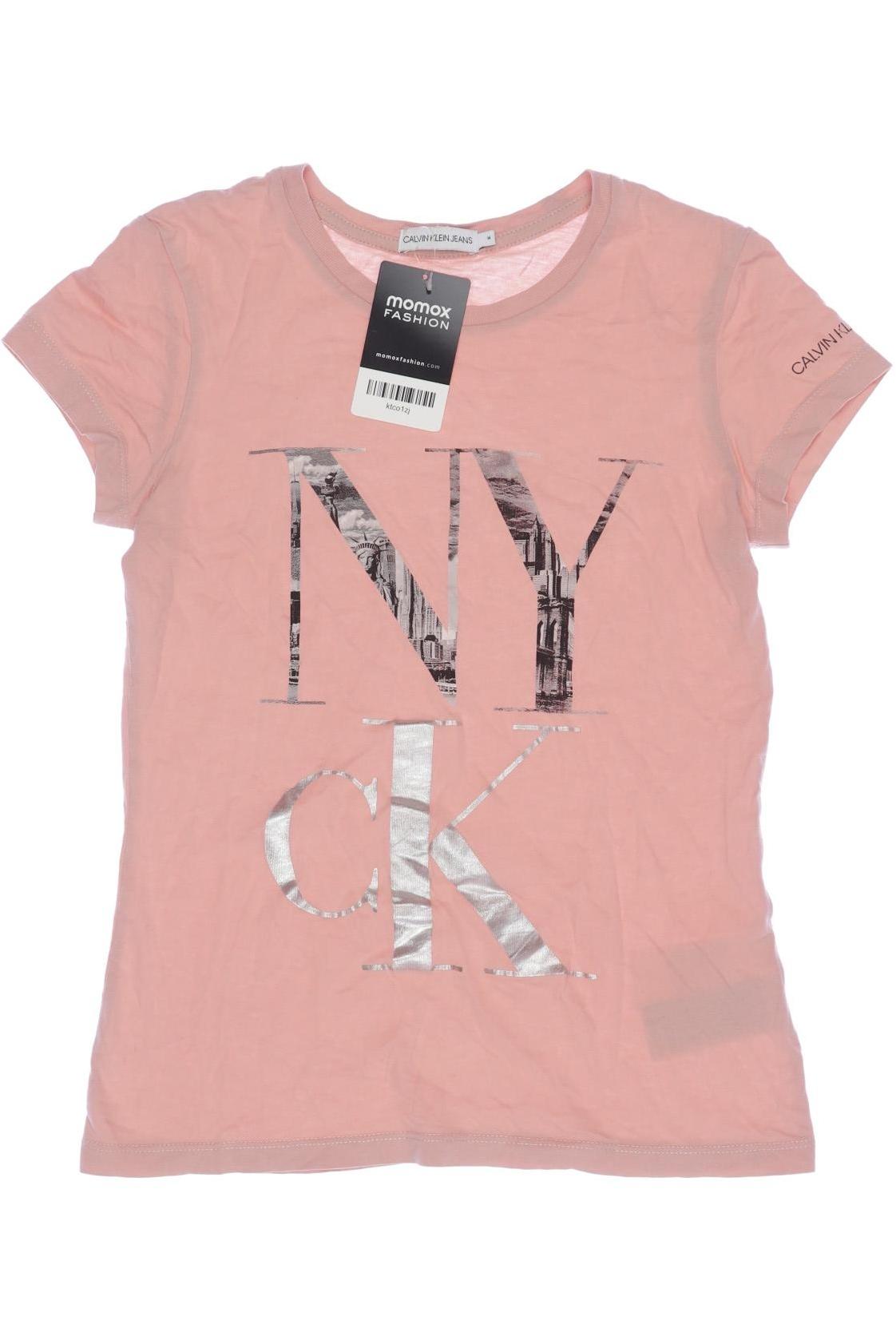 

Calvin Klein Jeans Damen T-Shirt, pink, Gr. 164