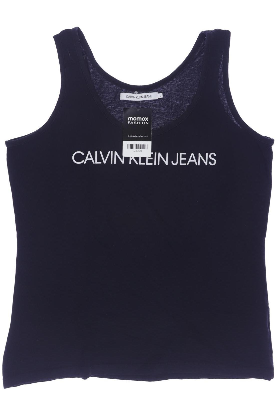 

Calvin Klein Jeans Damen Top, schwarz, Gr. 42