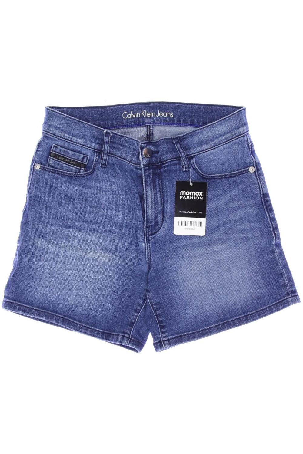 

Calvin Klein Jeans Damen Shorts, blau, Gr. 25