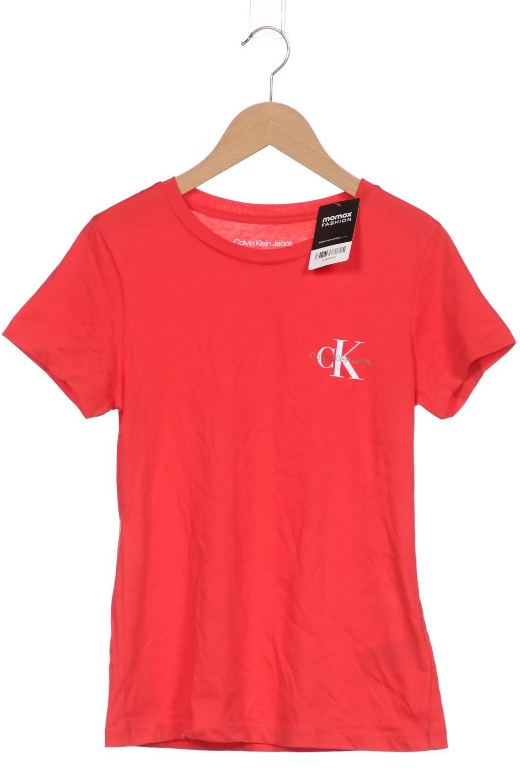 

Calvin Klein Jeans Damen T-Shirt, rot, Gr. 36