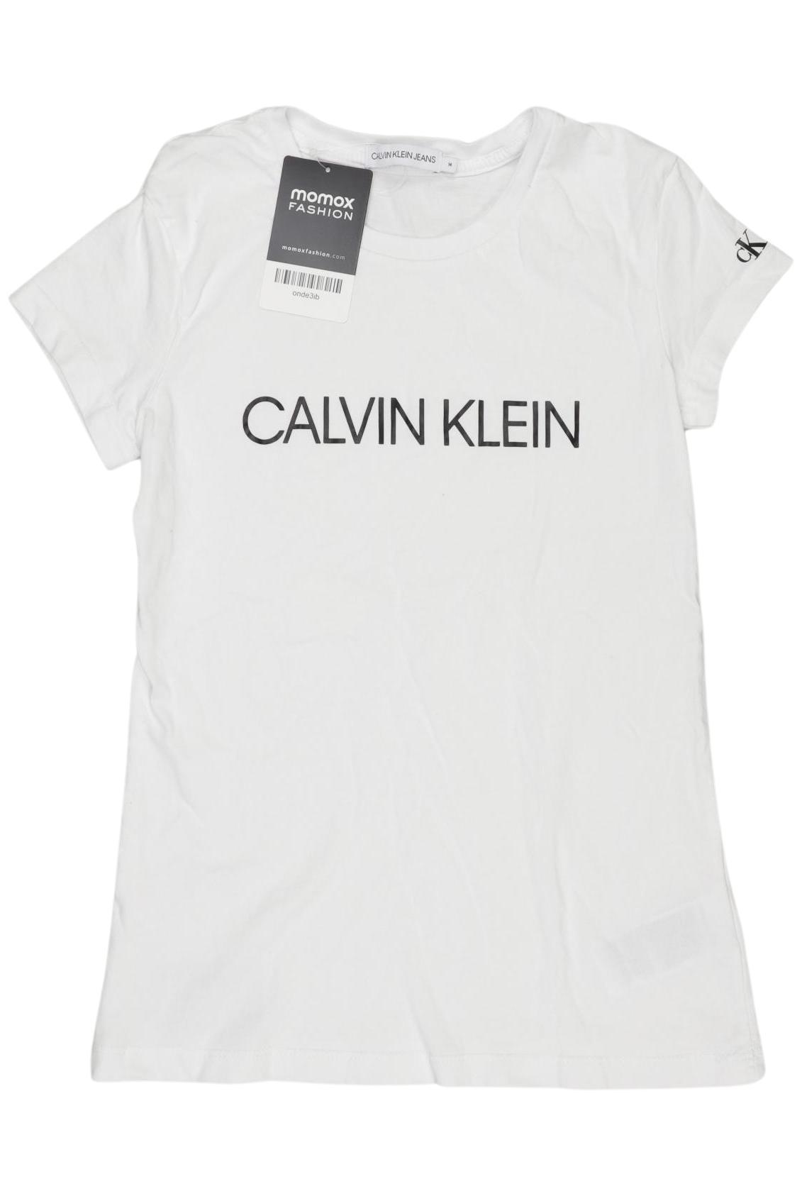

Calvin Klein Jeans Damen T-Shirt, weiß, Gr. 164