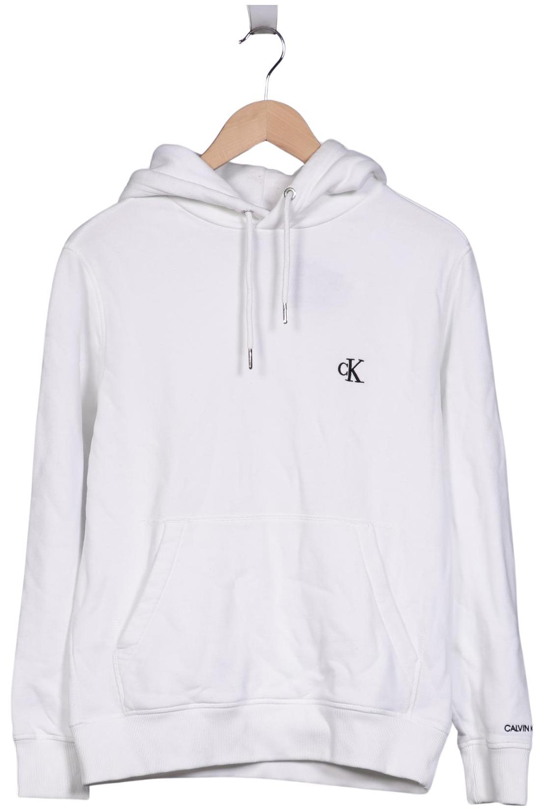 

Calvin Klein Jeans Herren Kapuzenpullover, weiß, Gr. 46