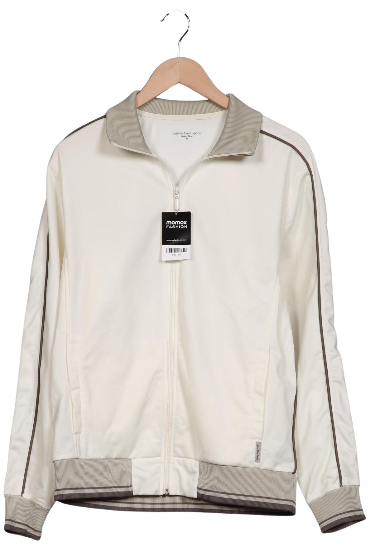 

Calvin Klein Jeans Herren Sweatshirt, cremeweiß, Gr. 48