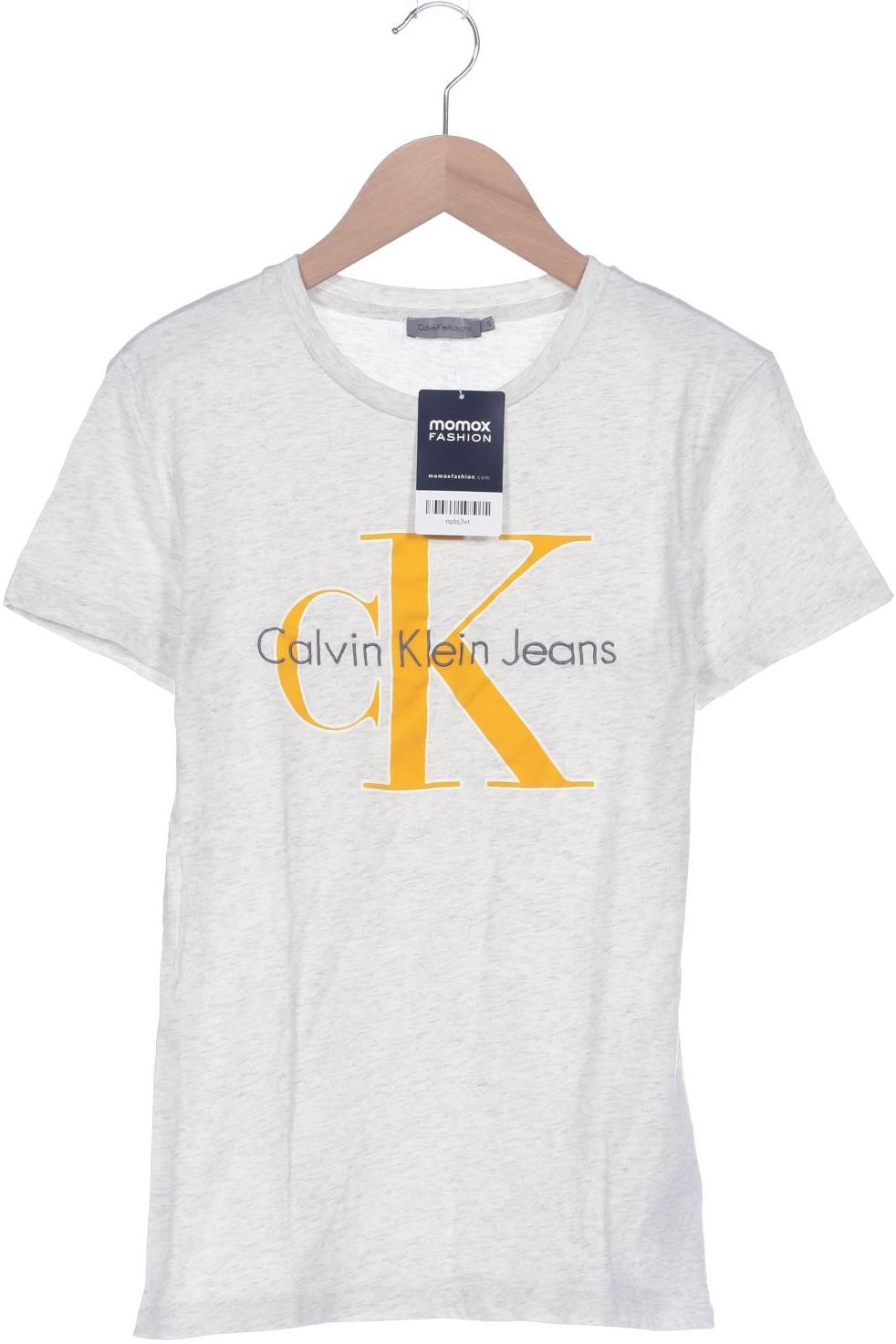 

Calvin Klein Jeans Damen T-Shirt, cremeweiß