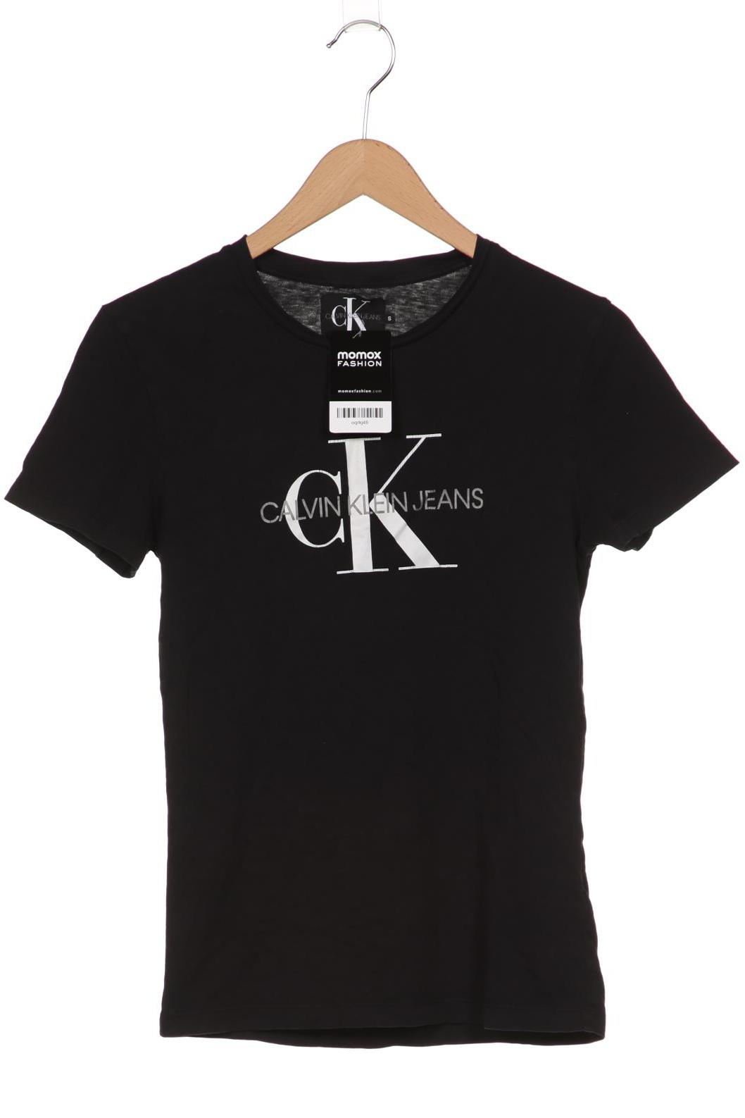 

Calvin Klein Jeans Damen T-Shirt, schwarz