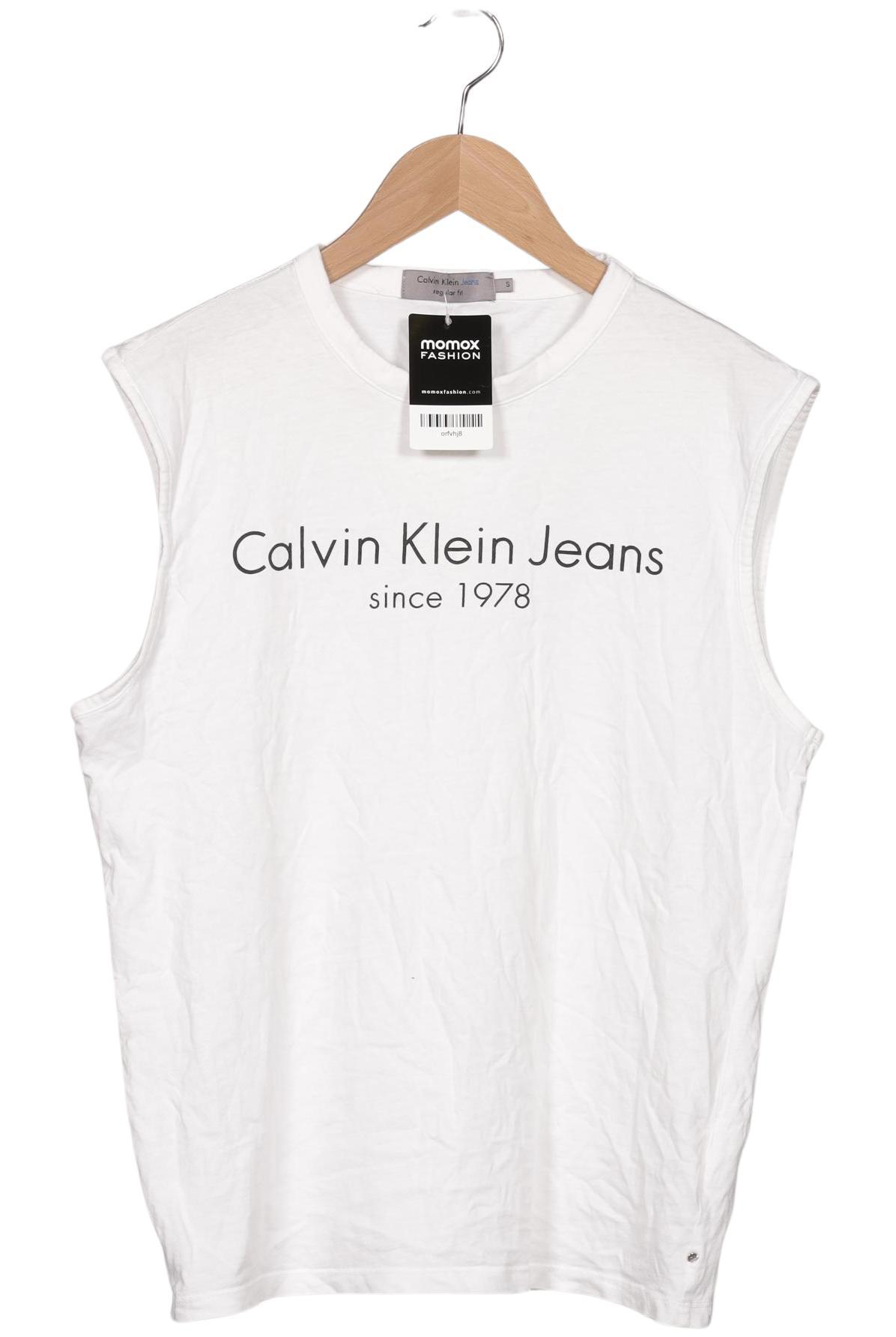 

Calvin Klein Jeans Herren T-Shirt, weiß, Gr. 46