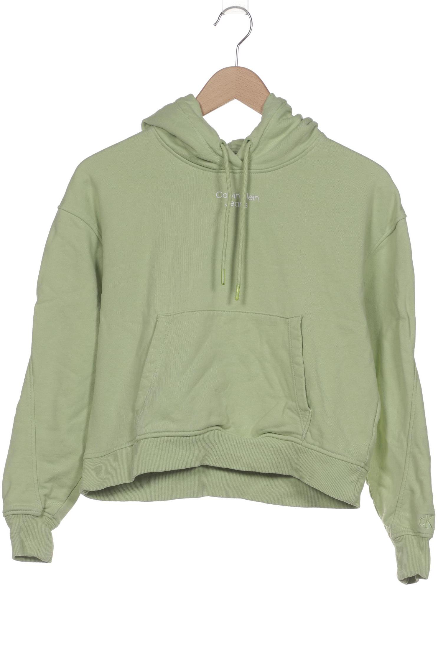 

Calvin Klein Jeans Damen Kapuzenpullover, hellgrün, Gr. 34
