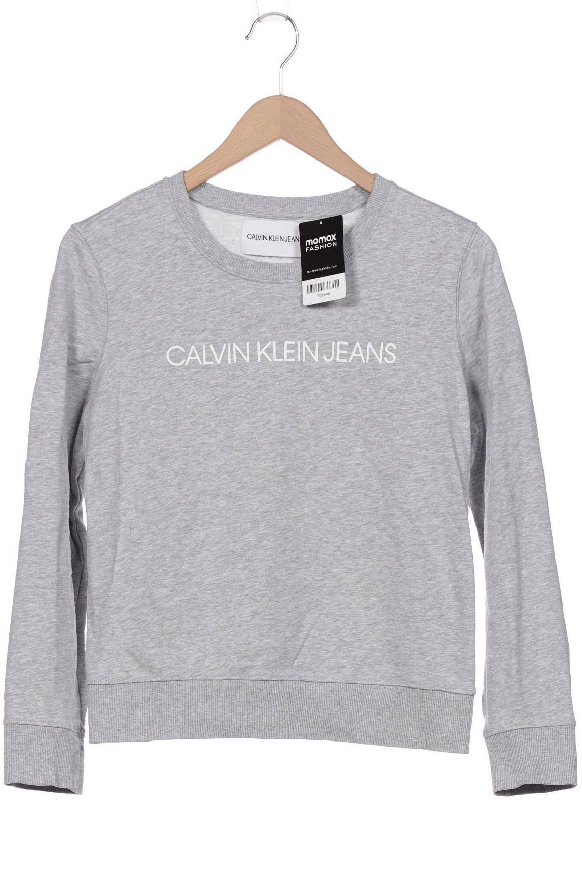 

Calvin Klein Jeans Damen Sweatshirt, grau, Gr. 38