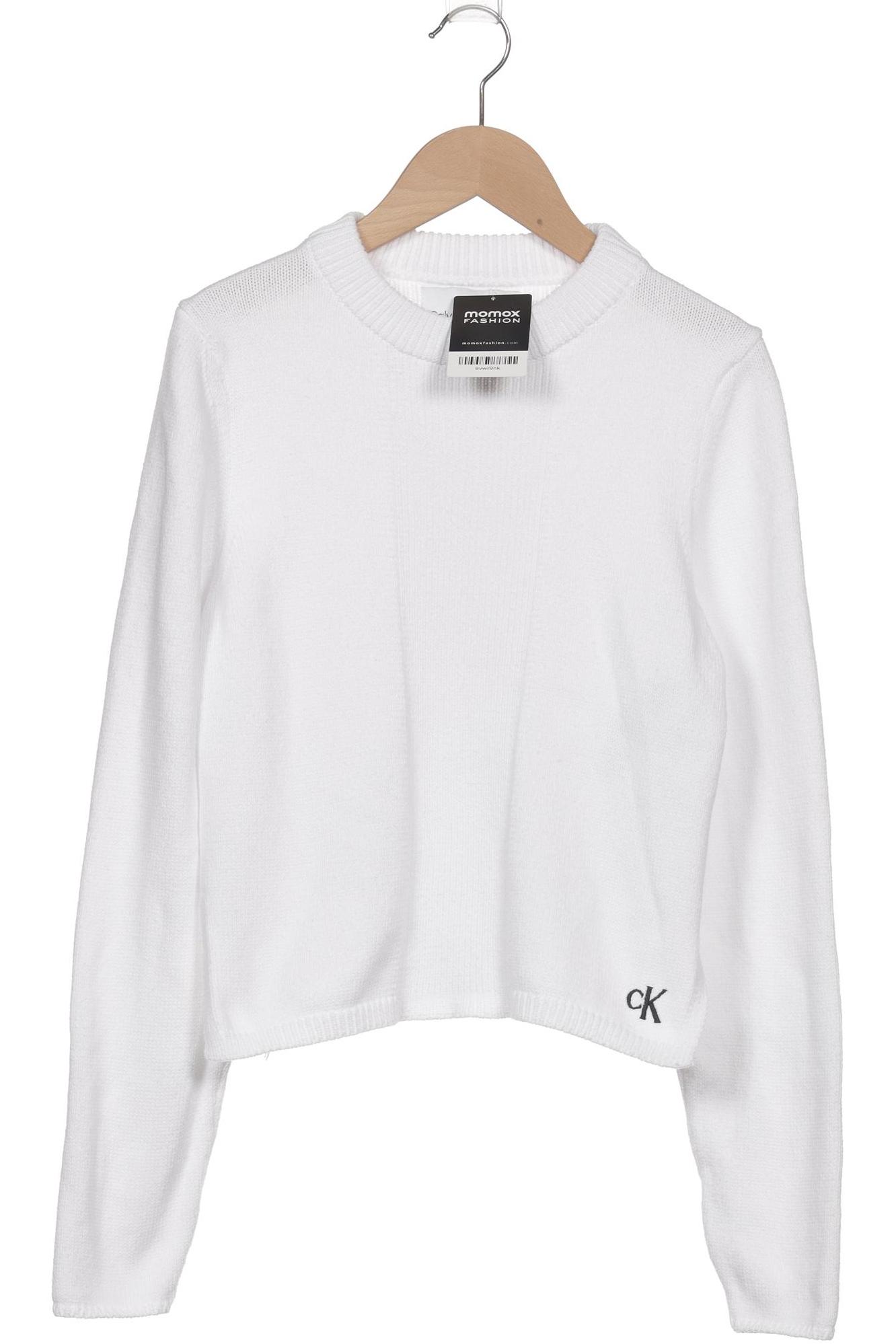 

Calvin Klein Jeans Damen Pullover, weiß, Gr. 36