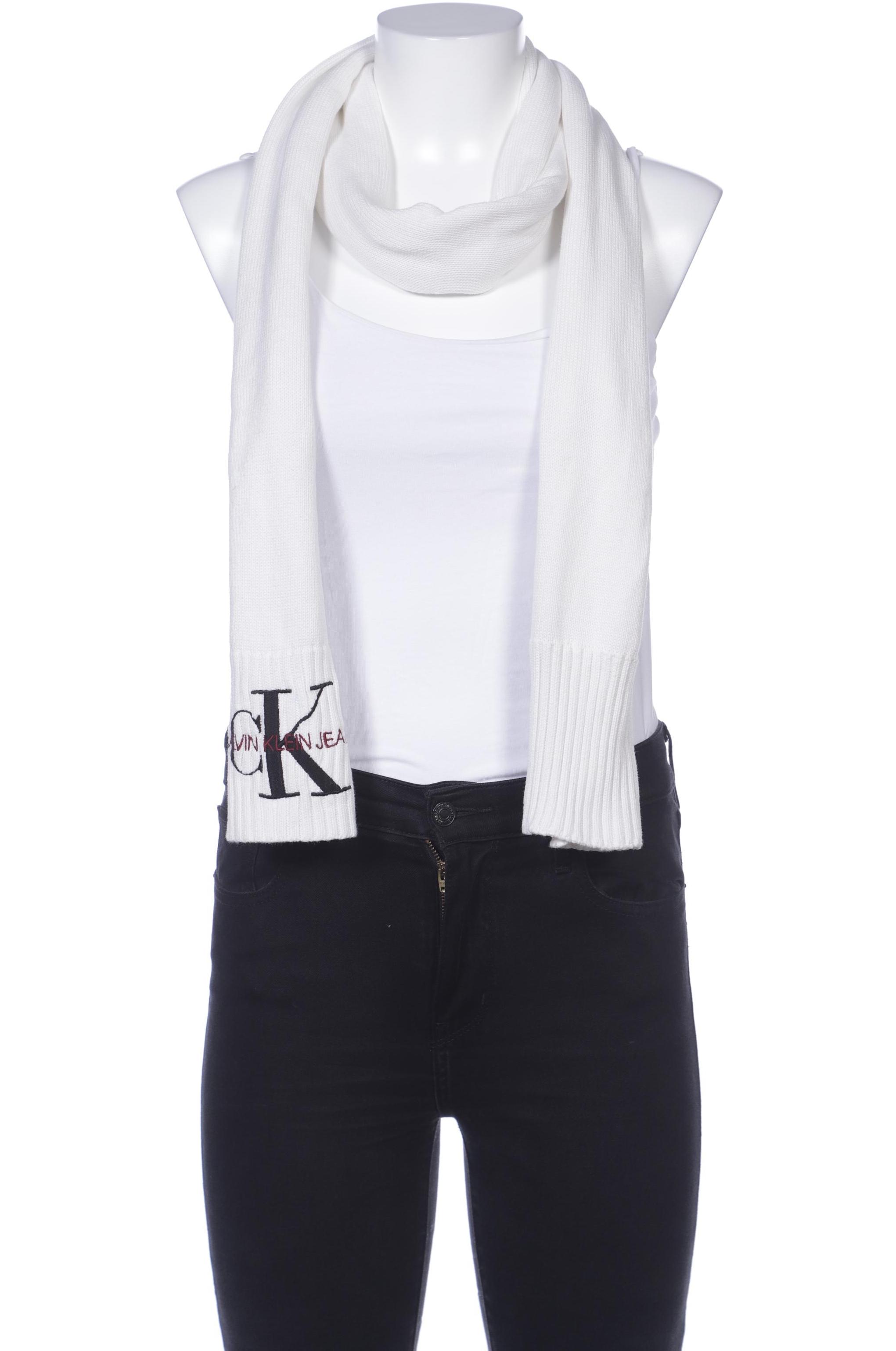 

Calvin Klein Jeans Damen Schal, weiß, Gr.