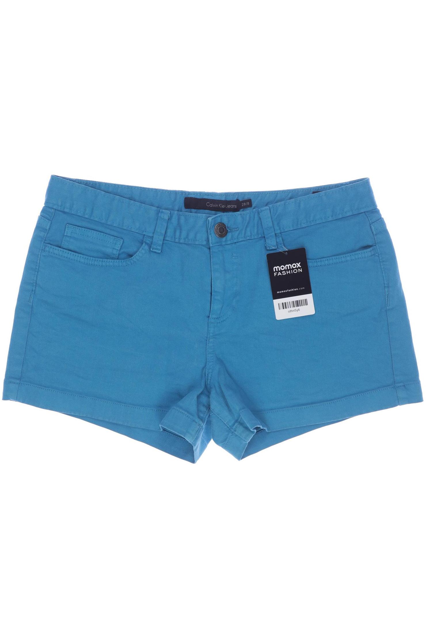 

Calvin Klein Jeans Damen Shorts, blau, Gr. 29