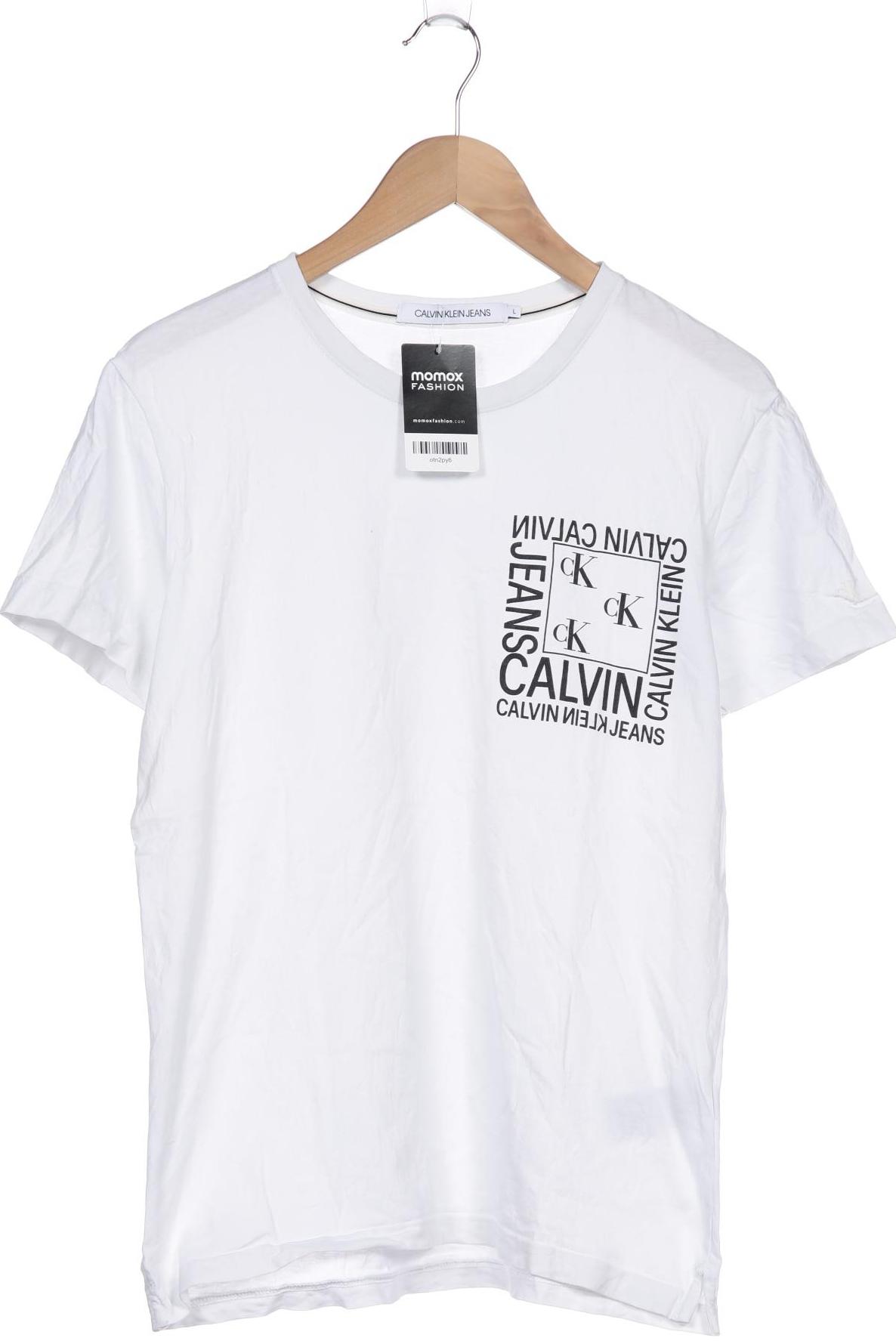 

Calvin Klein Jeans Herren T-Shirt, weiß