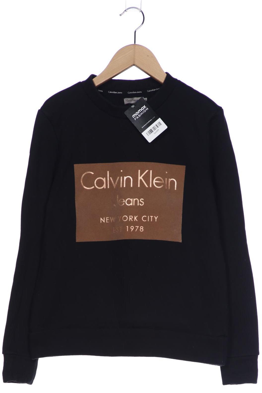 

Calvin Klein Jeans Damen Sweatshirt, schwarz, Gr. 36