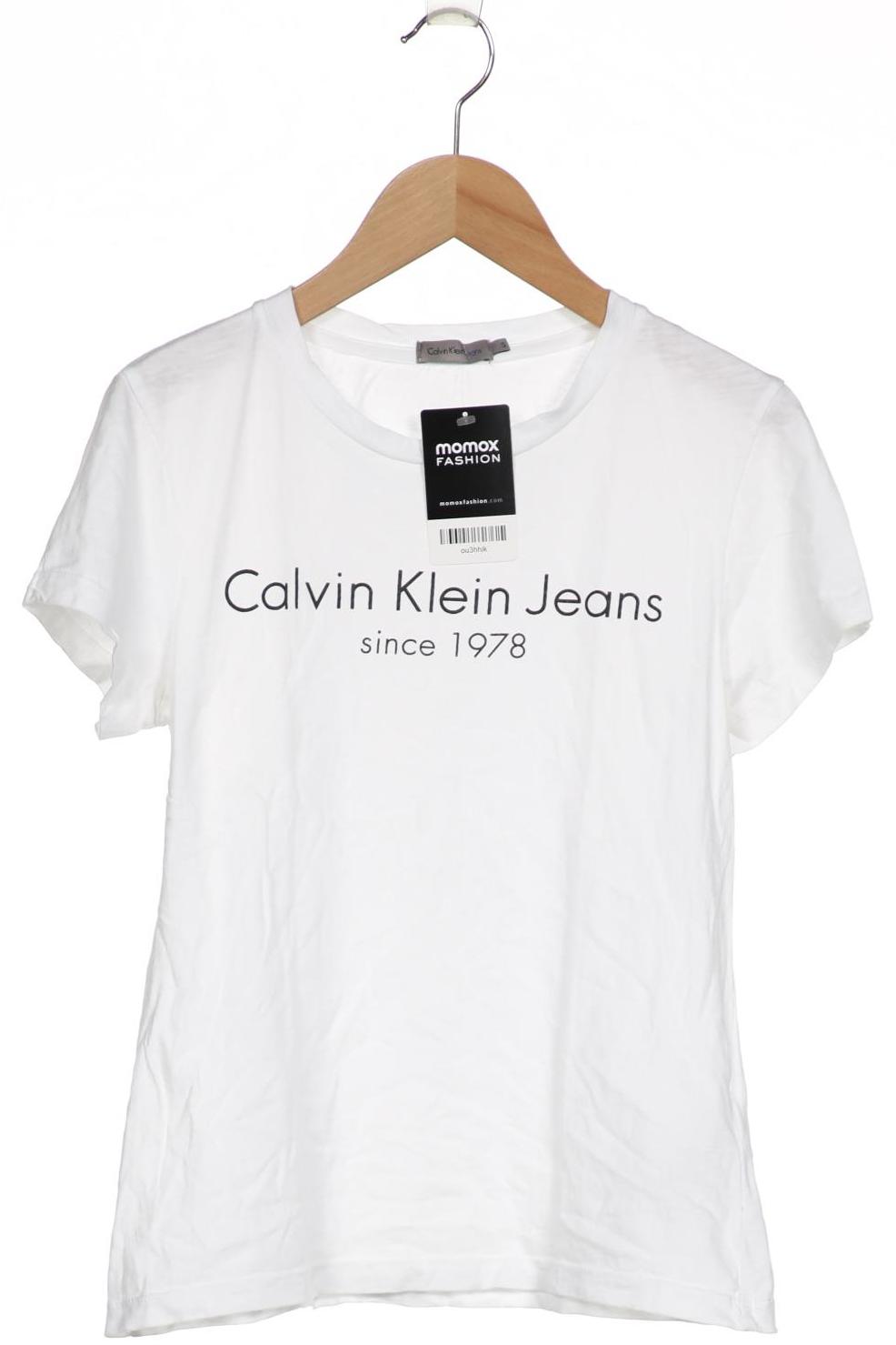 

Calvin Klein Jeans Damen T-Shirt, weiß