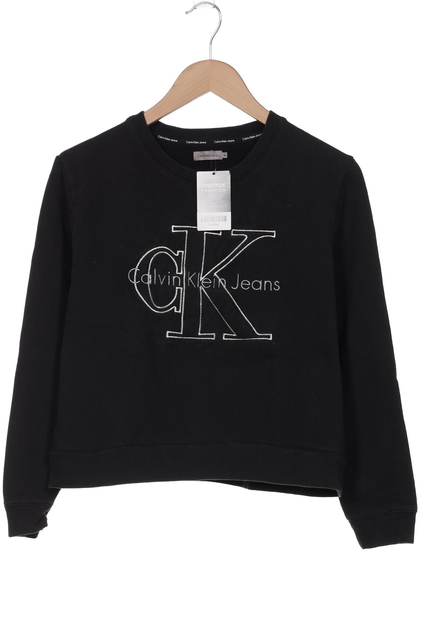 

Calvin Klein Jeans Damen Sweatshirt, schwarz, Gr. 38