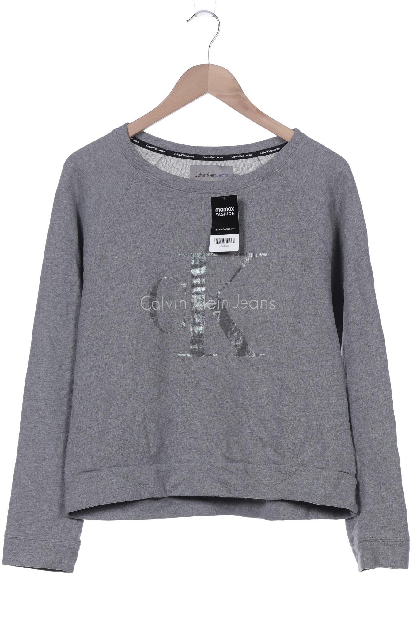 

Calvin Klein Jeans Damen Sweatshirt, grau, Gr. 44
