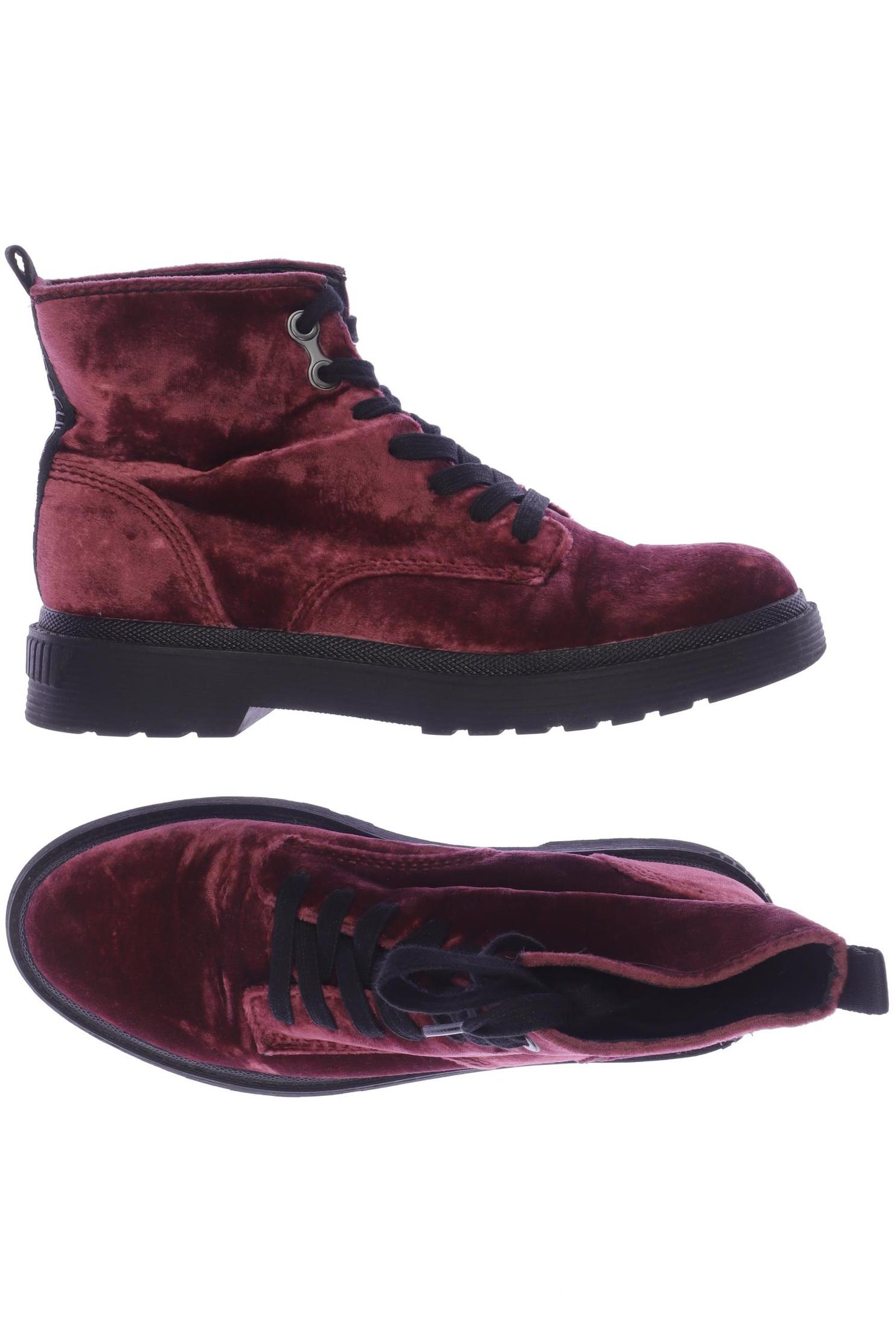 

Calvin Klein Jeans Damen Stiefelette, bordeaux