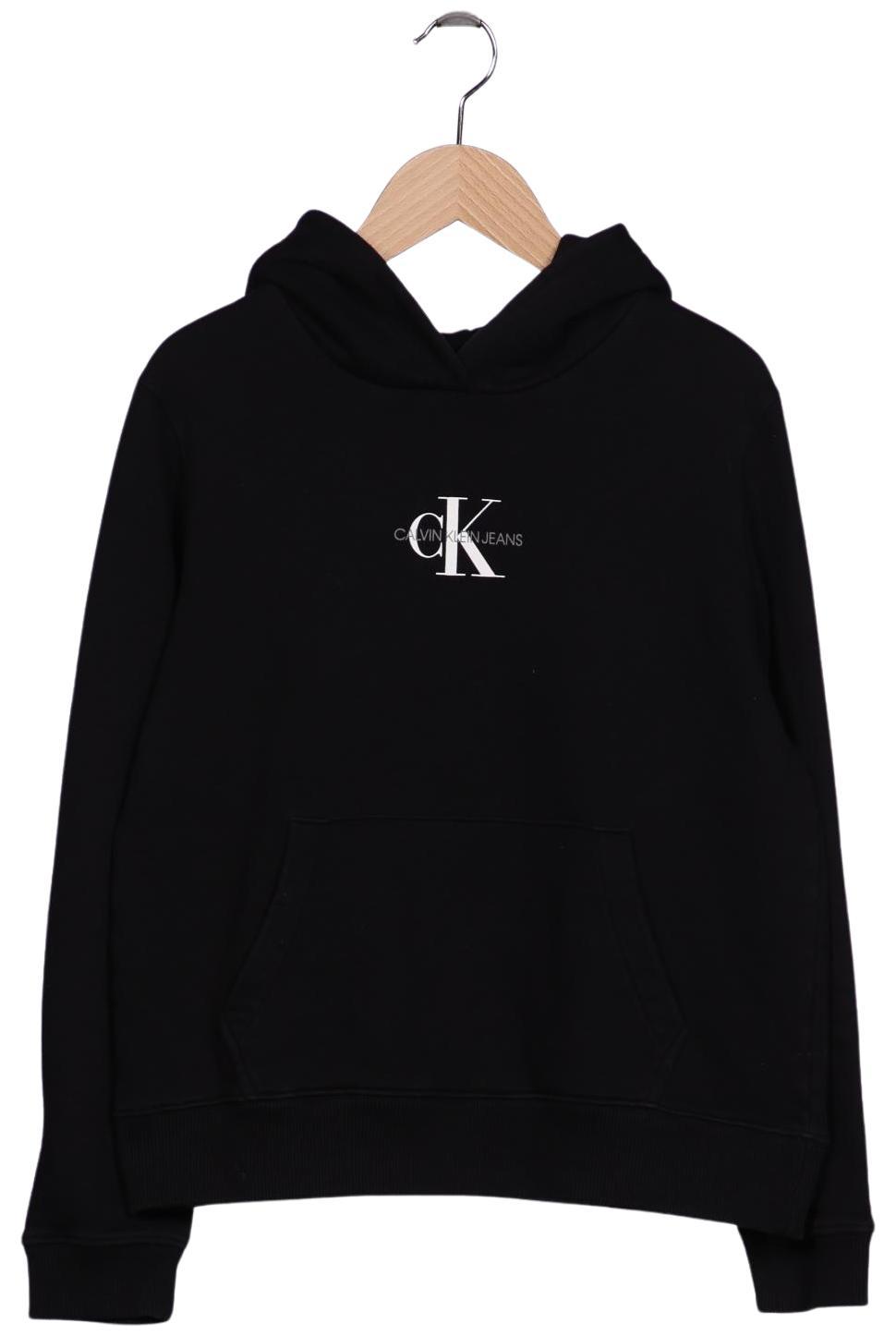 

Calvin Klein Jeans Damen Kapuzenpullover, schwarz, Gr. 36