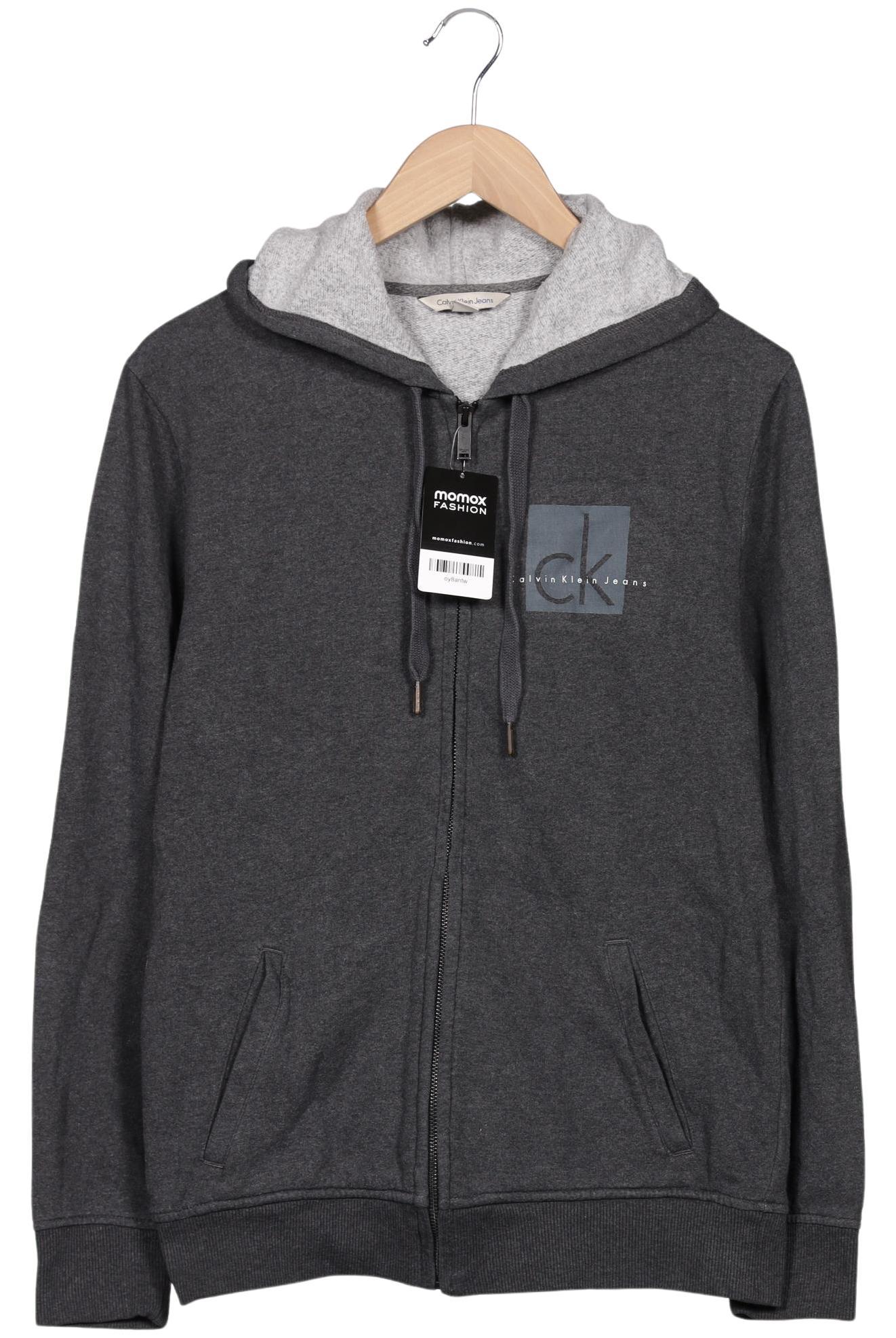 

Calvin Klein Jeans Herren Kapuzenpullover, grau, Gr. 46
