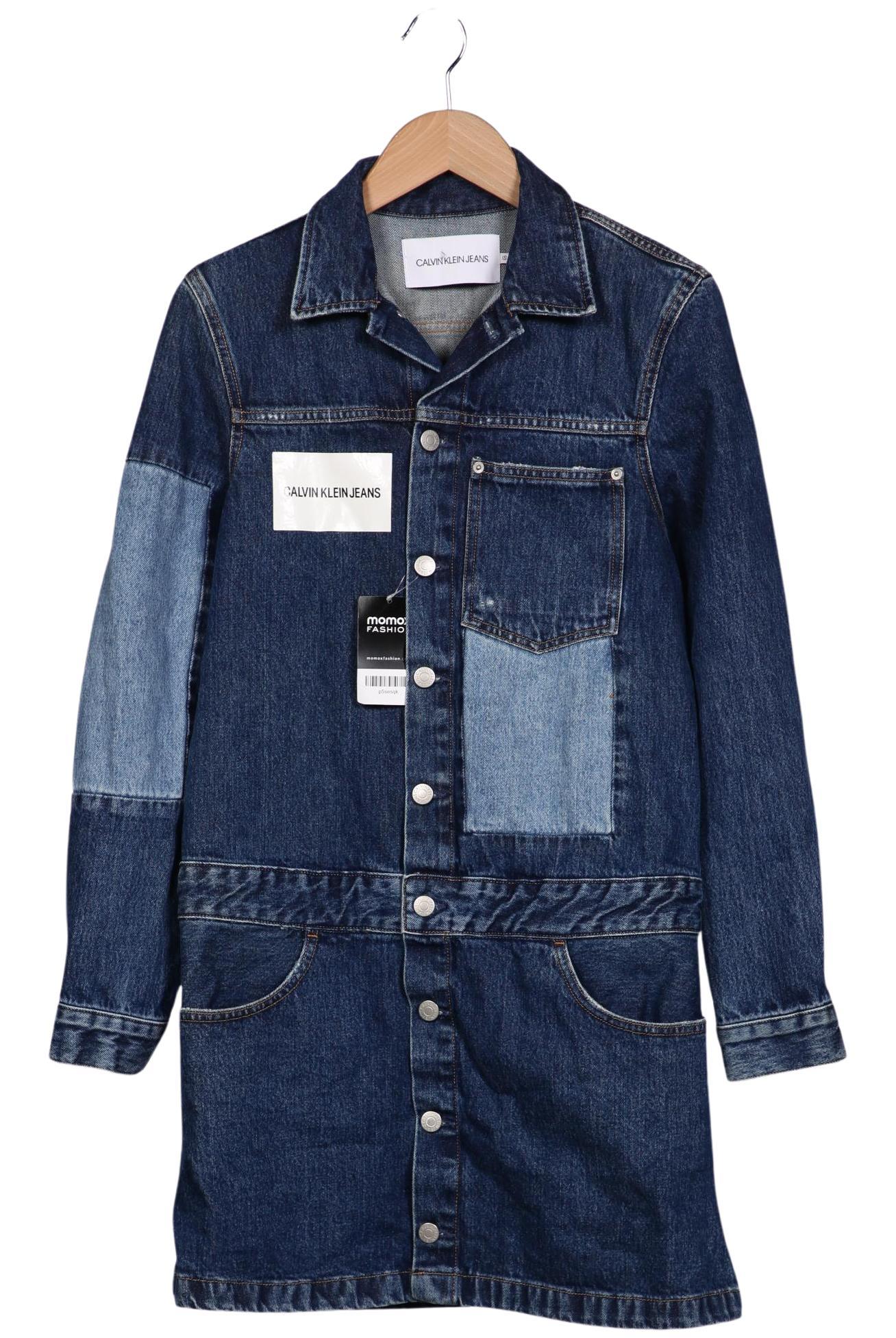 

Calvin Klein Jeans Damen Mantel, blau, Gr. 34