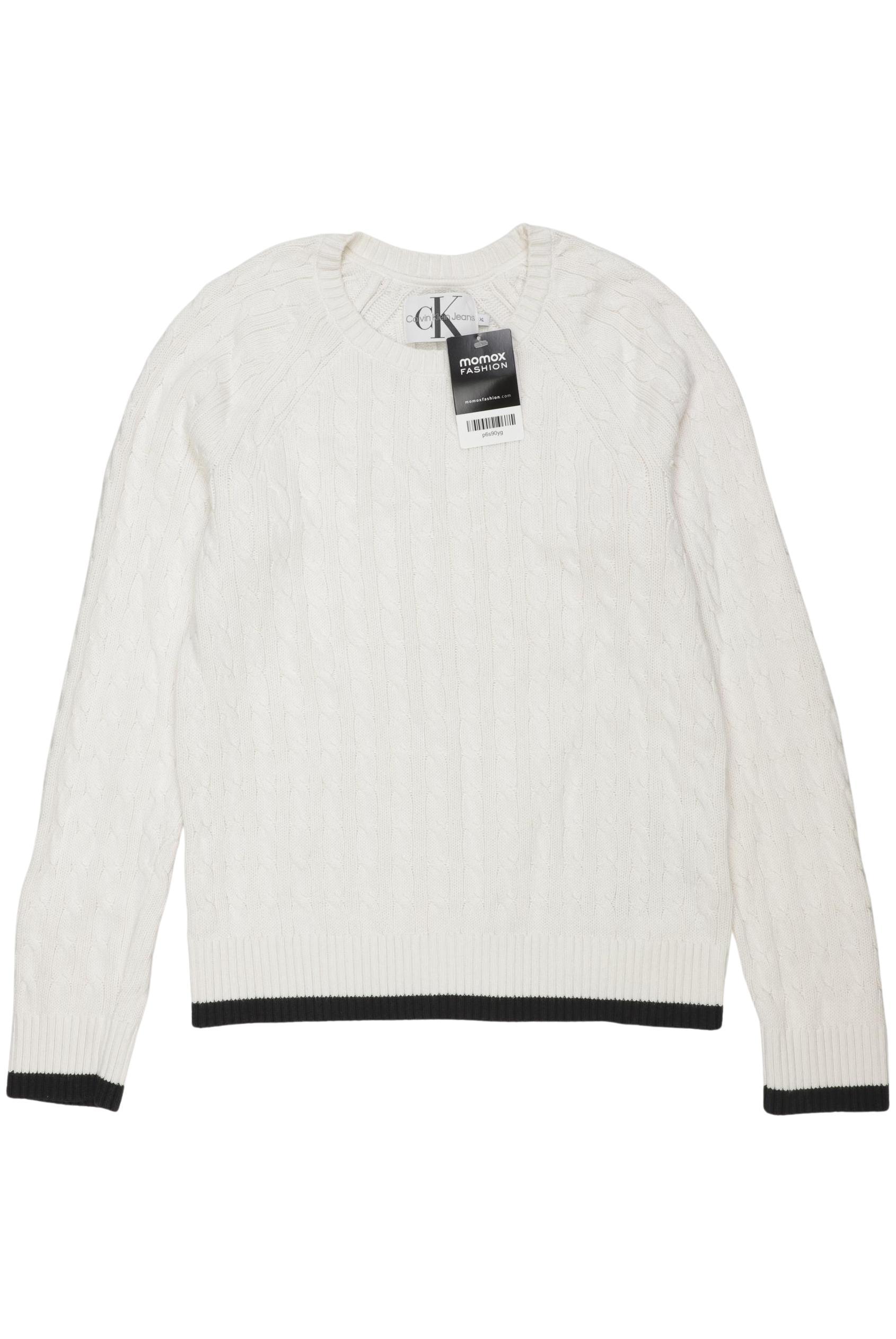 

Calvin Klein Jeans Jungen Pullover, weiß, Gr. 170