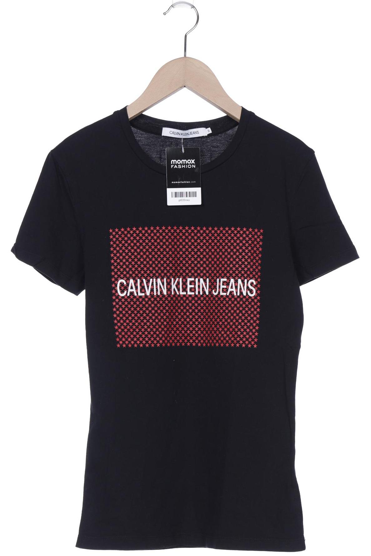 

Calvin Klein Jeans Damen T-Shirt, marineblau, Gr. 36