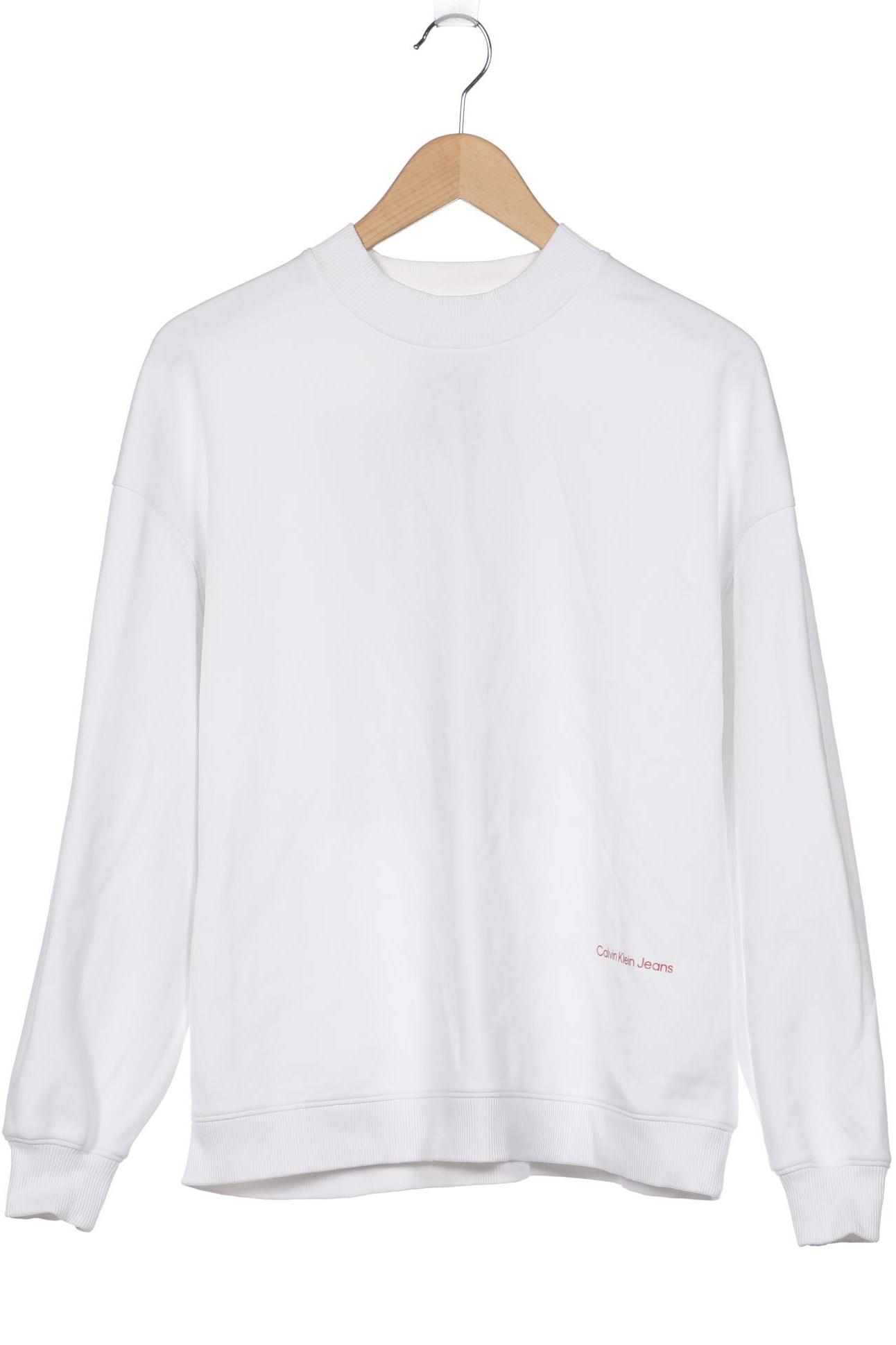 

Calvin Klein Jeans Damen Sweatshirt, weiß