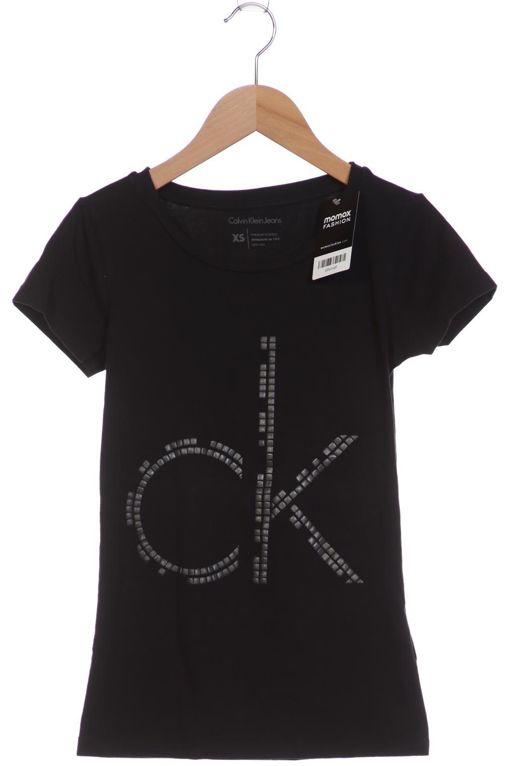 

Calvin Klein Jeans Damen T-Shirt, schwarz