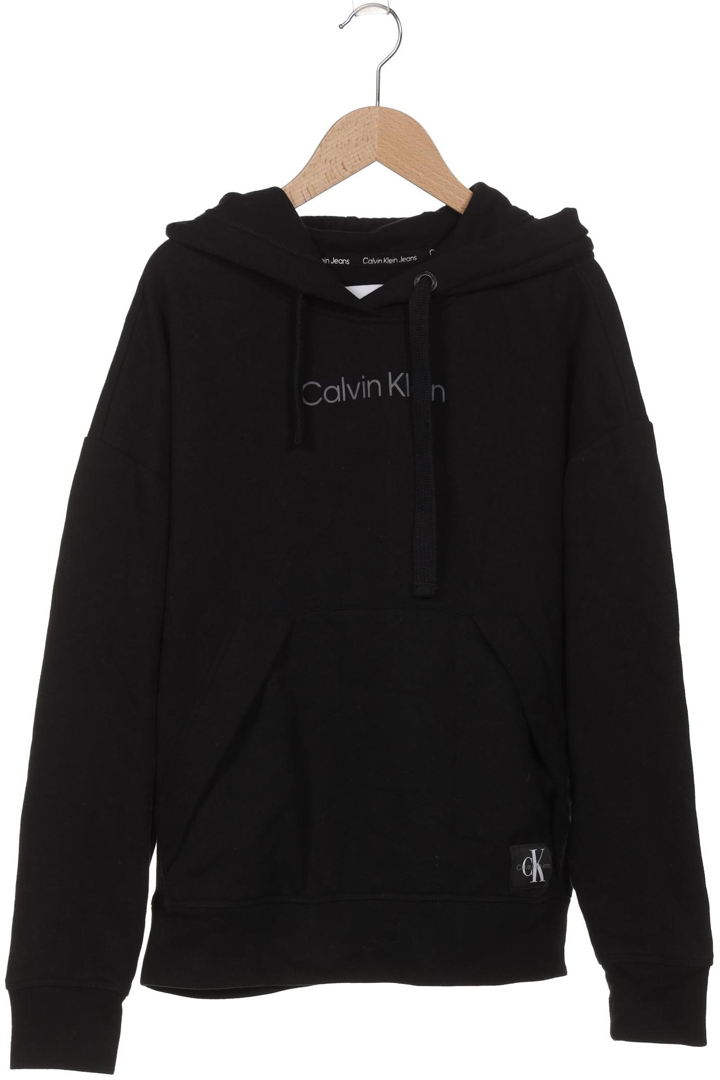 

Calvin Klein Jeans Damen Kapuzenpullover, schwarz, Gr. 36