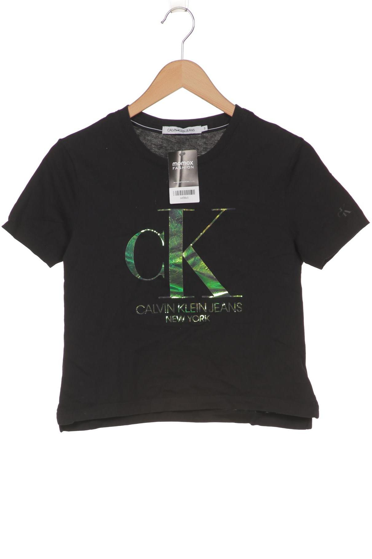 

Calvin Klein Jeans Damen T-Shirt, schwarz