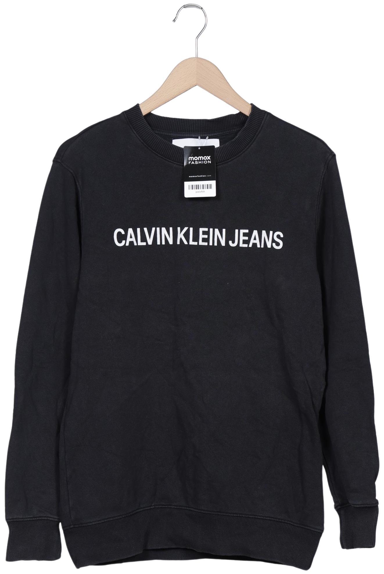 

Calvin Klein Jeans Herren Sweatshirt, schwarz, Gr. 48