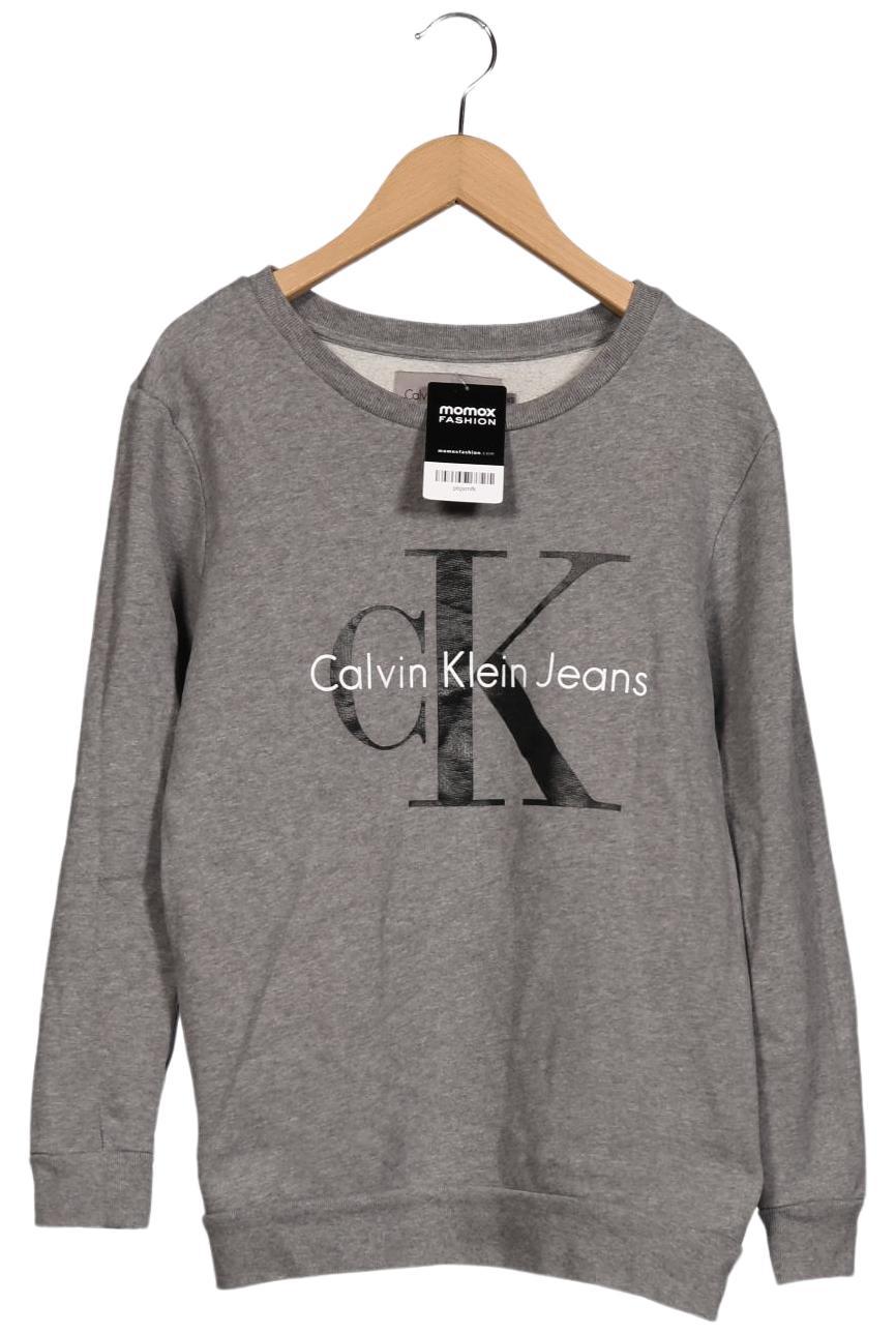 

Calvin Klein Jeans Damen Sweatshirt, grau, Gr. 34