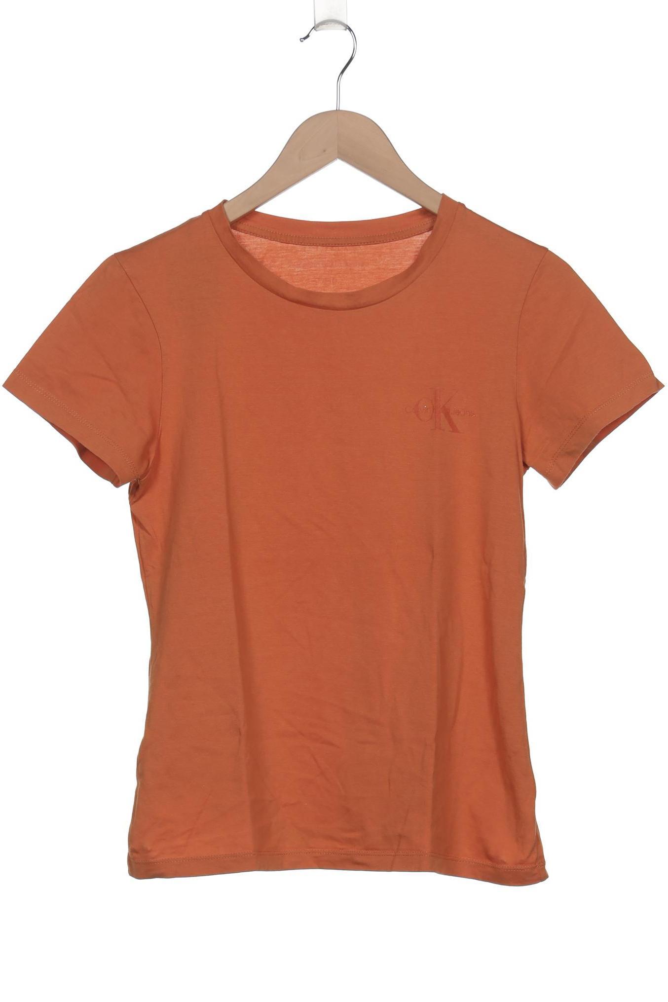 

Calvin Klein Jeans Damen T-Shirt, orange, Gr. 38