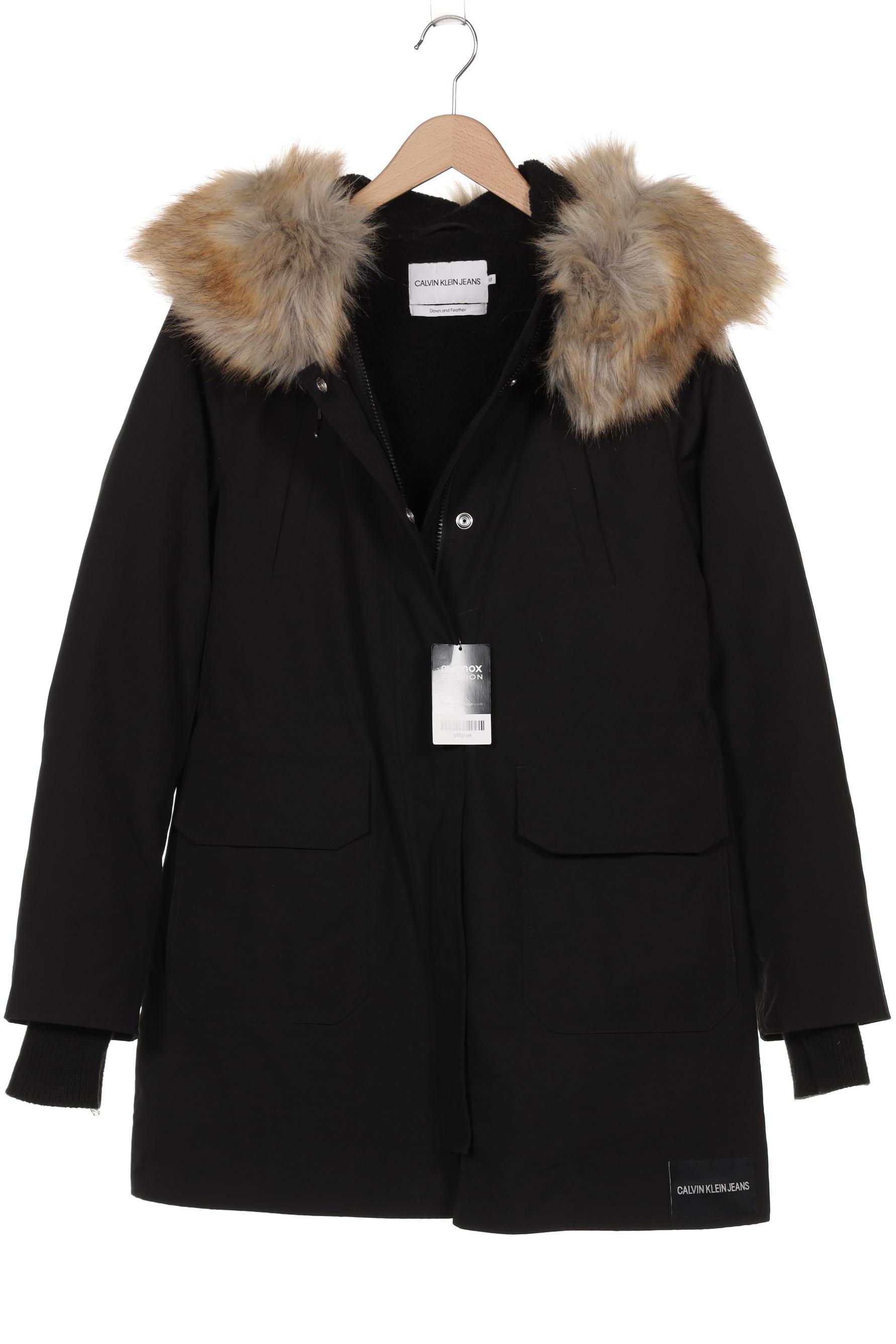 

Calvin Klein Jeans Damen Mantel, schwarz, Gr. 38