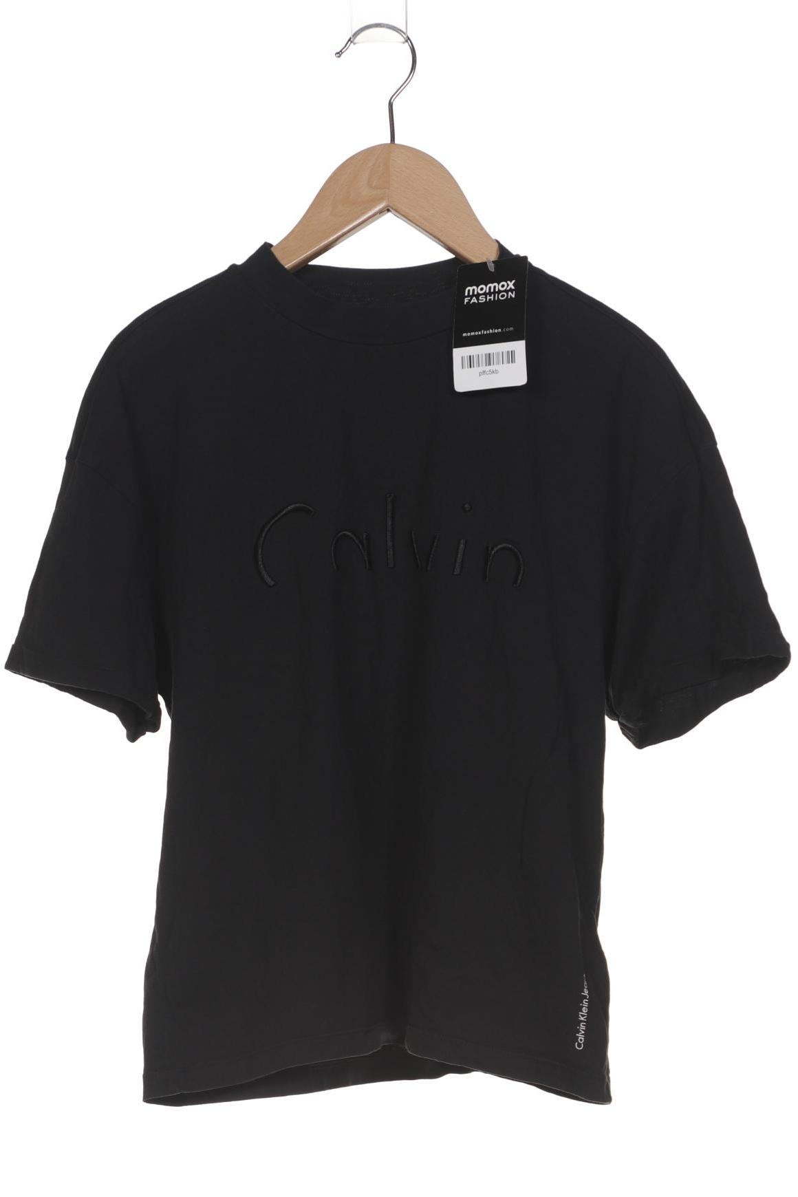 

Calvin Klein Jeans Damen T-Shirt, schwarz, Gr. 38