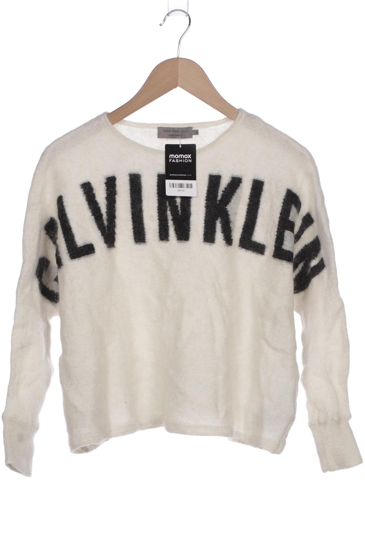 

Calvin Klein Jeans Damen Pullover, cremeweiß, Gr. 38