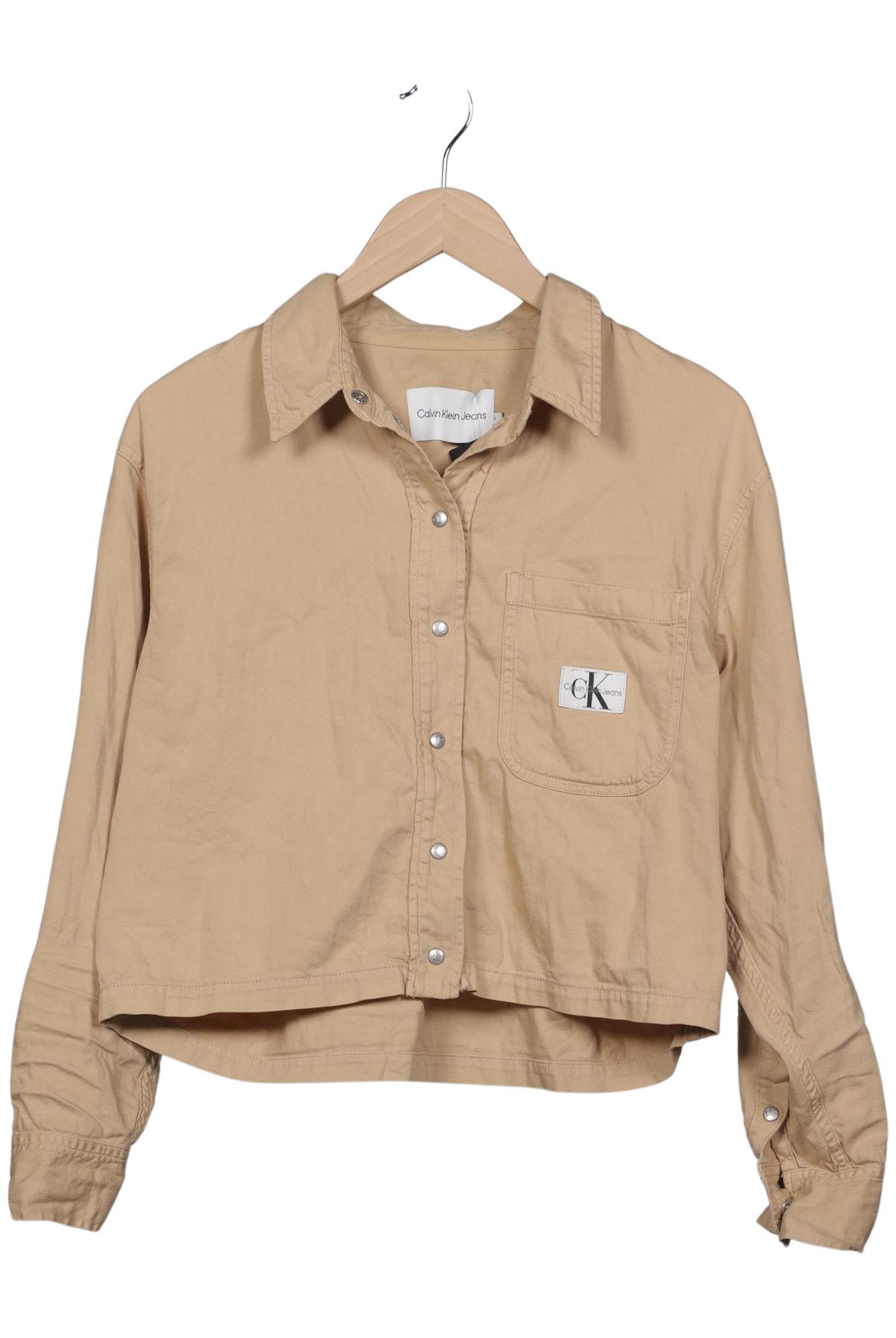 

Calvin Klein Jeans Damen Jacke, beige, Gr. 38