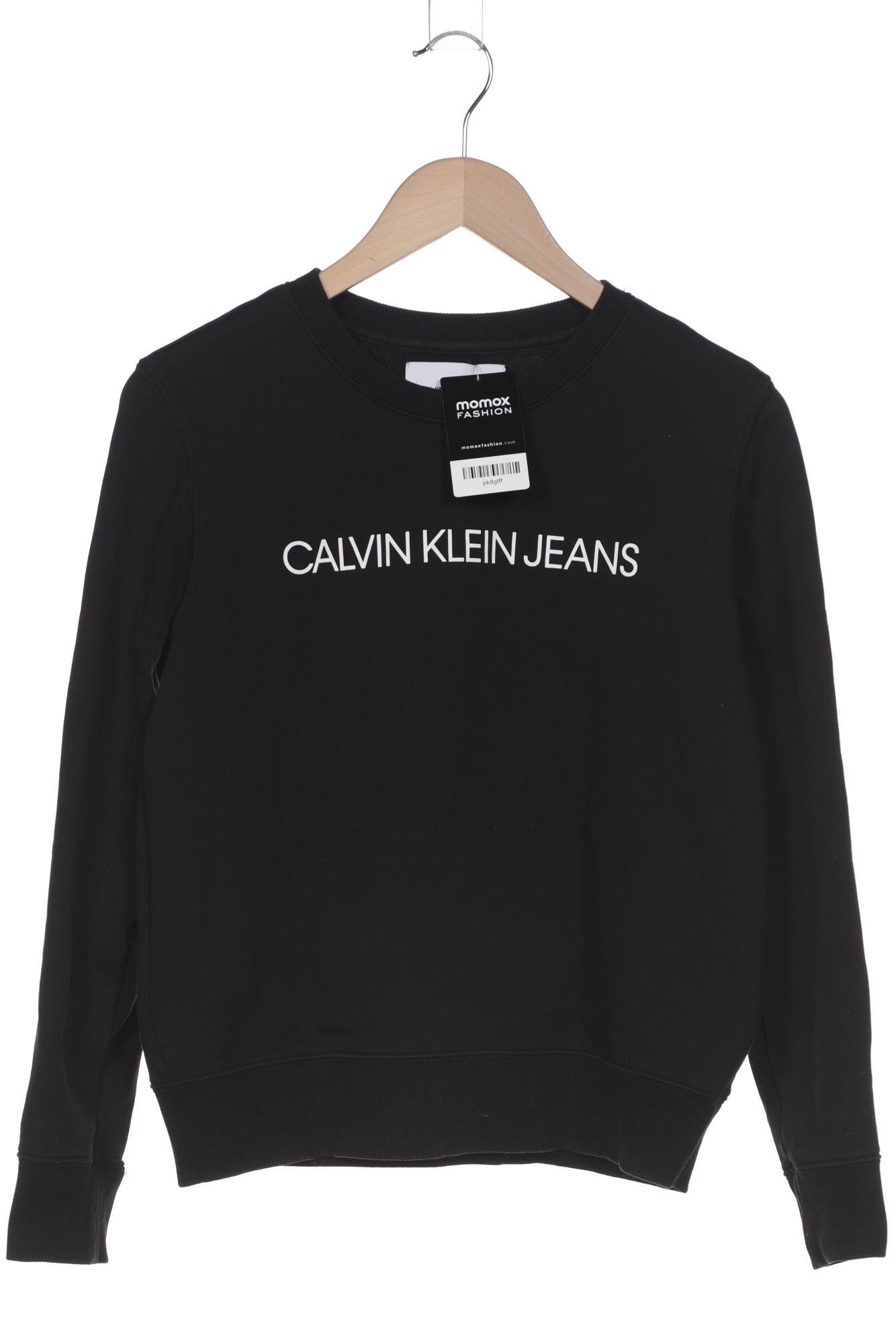 

Calvin Klein Jeans Damen Sweatshirt, schwarz, Gr. 38