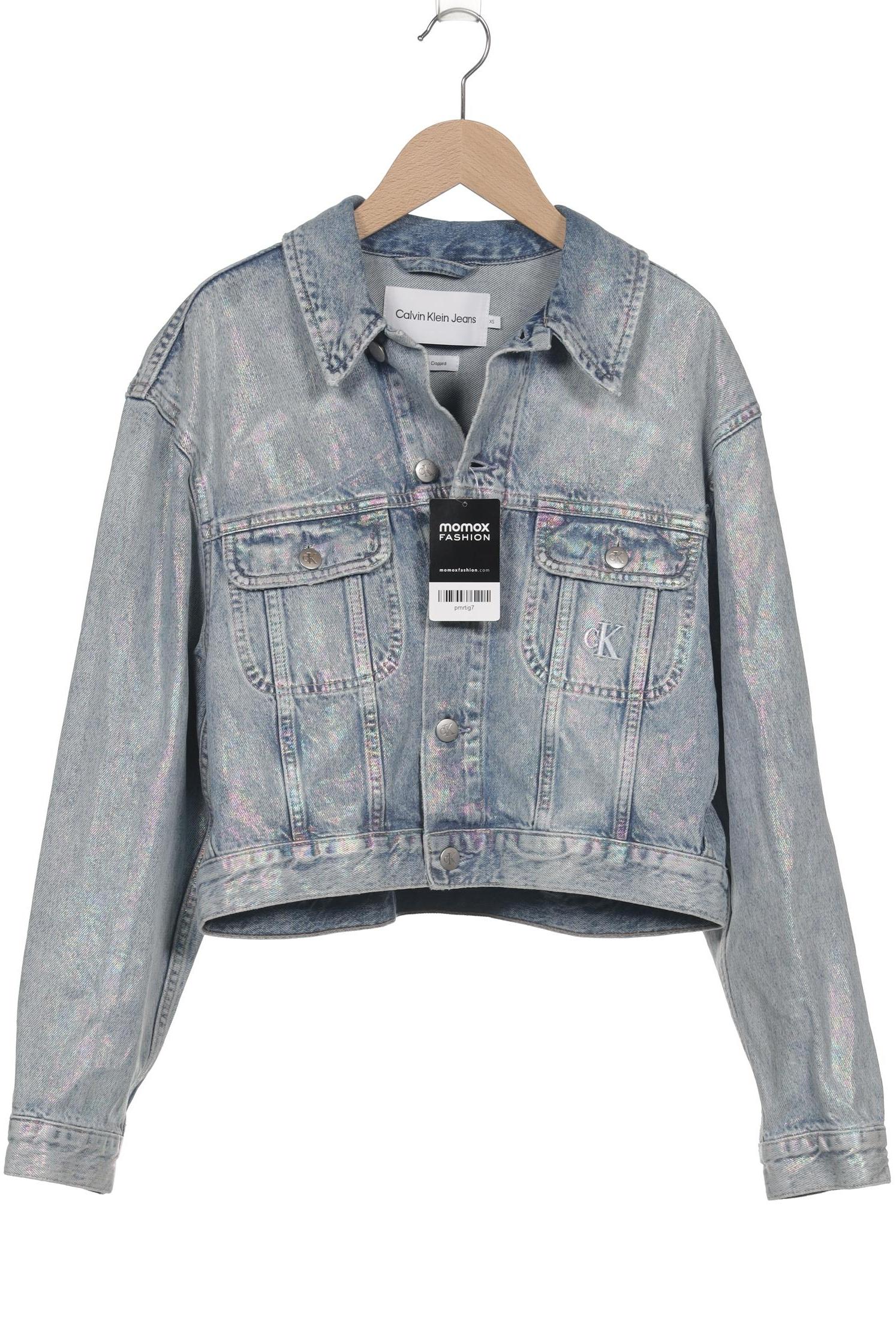 

Calvin Klein Jeans Damen Jacke, hellblau, Gr. 34