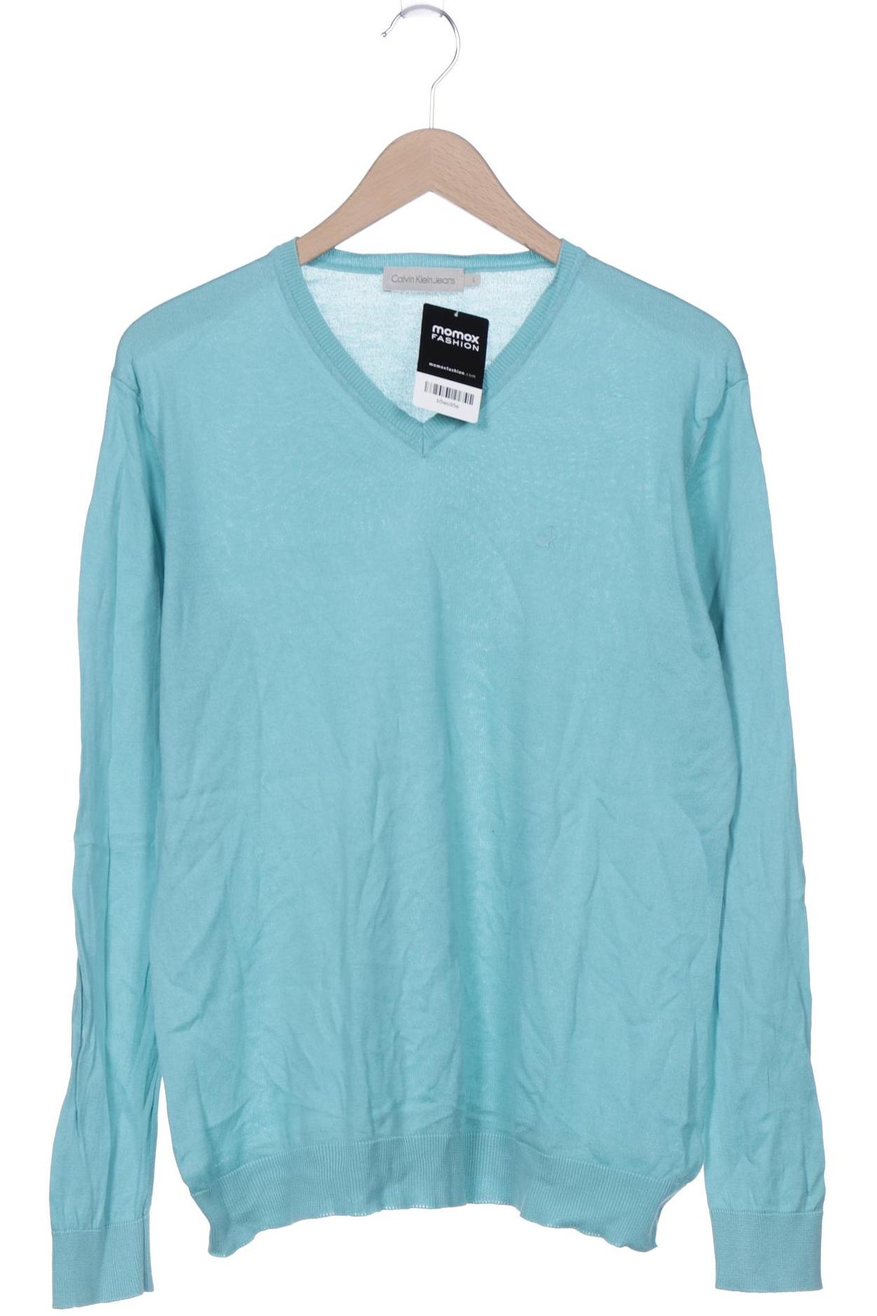 

Calvin Klein Jeans Herren Pullover, türkis, Gr. 52