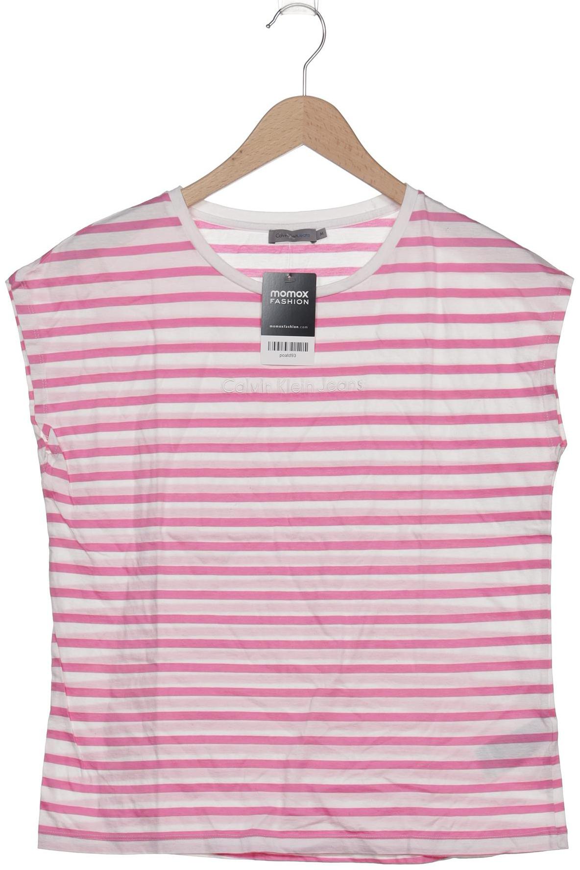 

Calvin Klein Jeans Damen T-Shirt, pink, Gr. 38