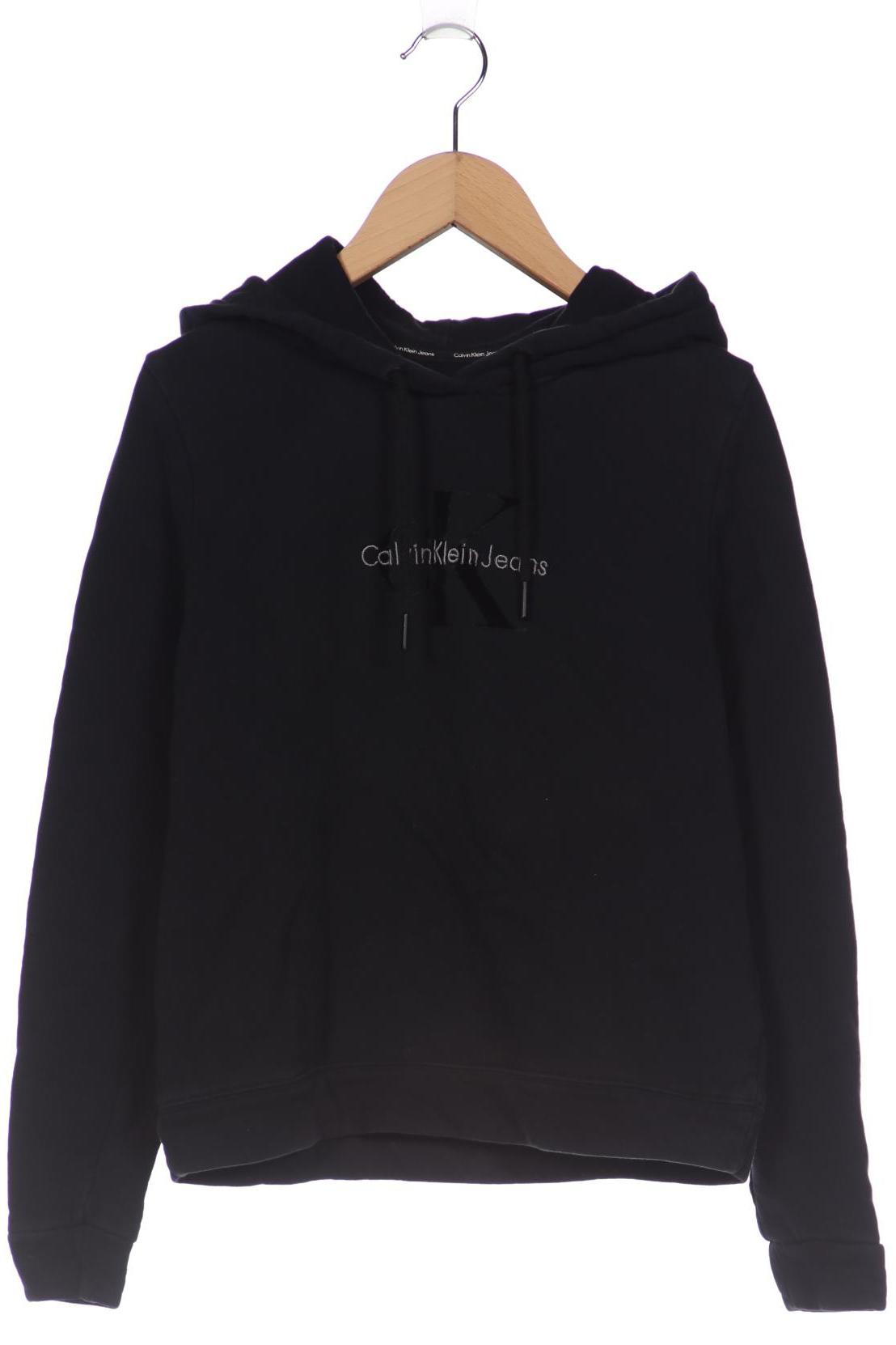 

Calvin Klein Jeans Damen Kapuzenpullover, schwarz