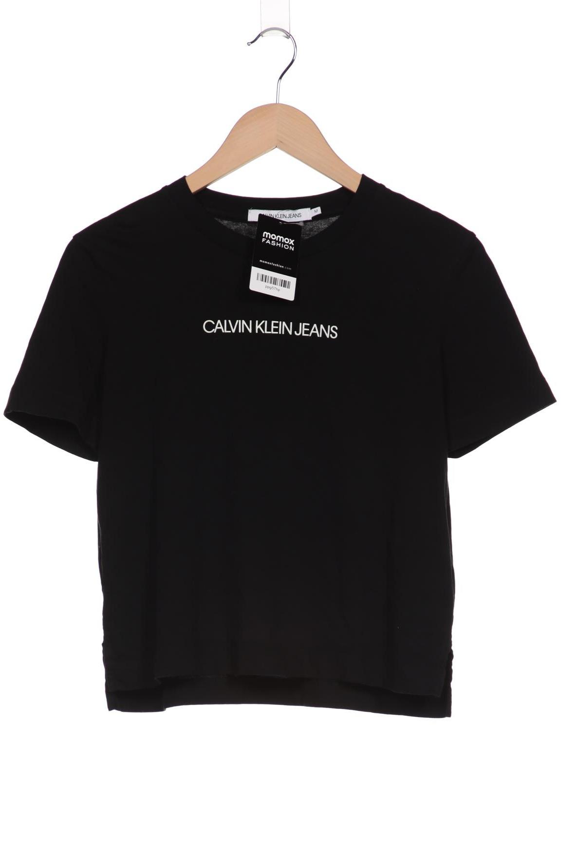 

Calvin Klein Jeans Damen T-Shirt, schwarz