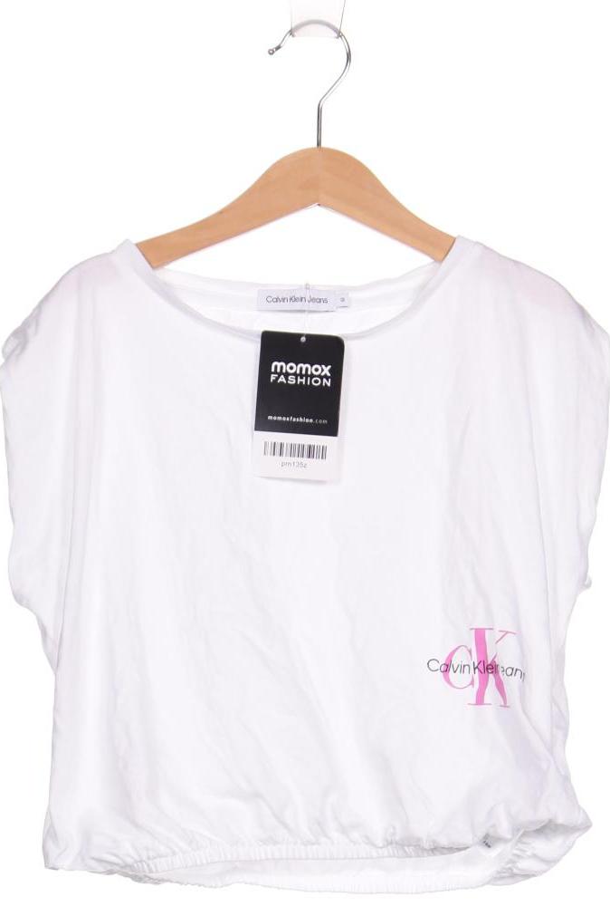 

Calvin Klein Jeans Mädchen T-Shirt, weiß