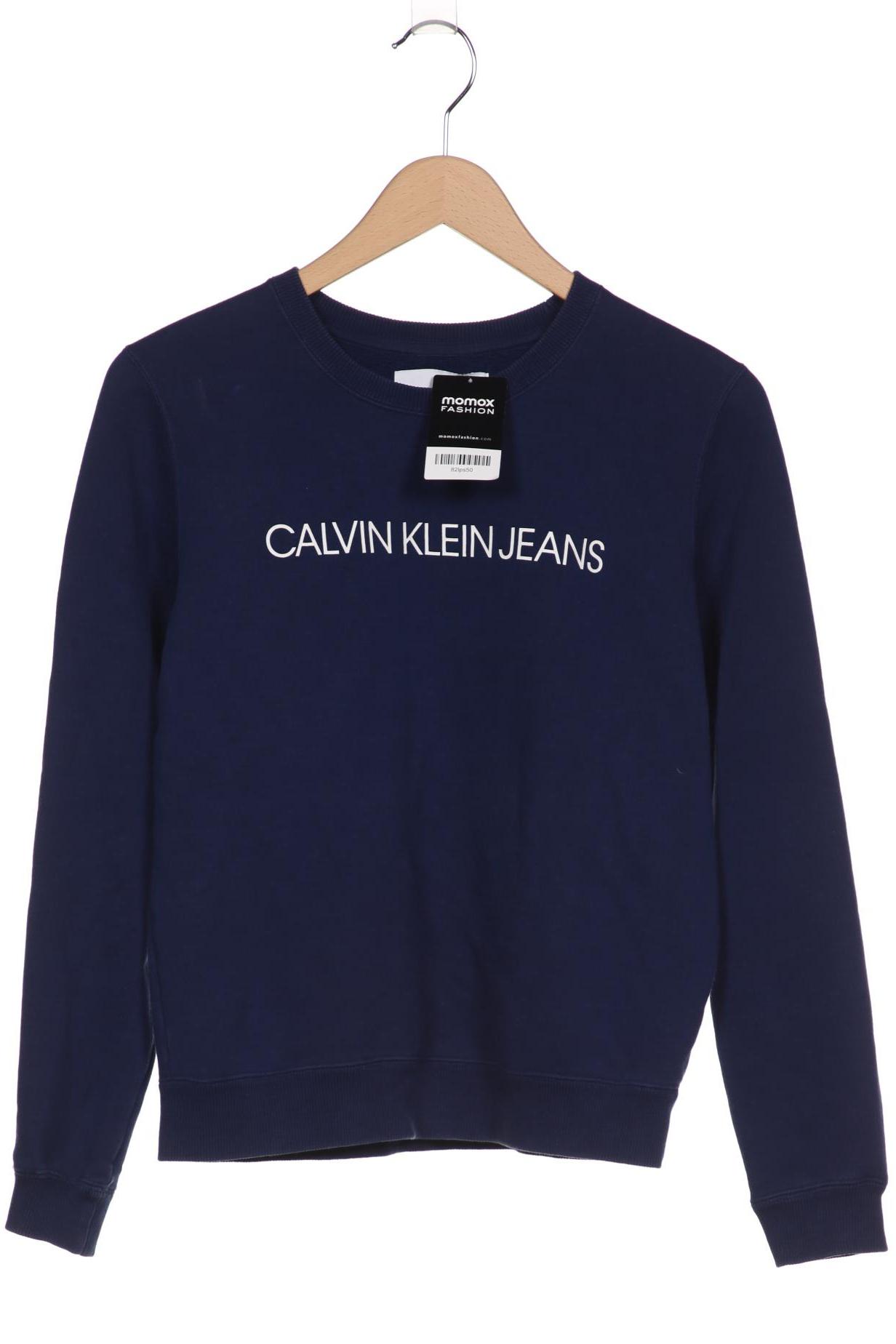 

Calvin Klein Jeans Damen Sweatshirt, marineblau, Gr. 36