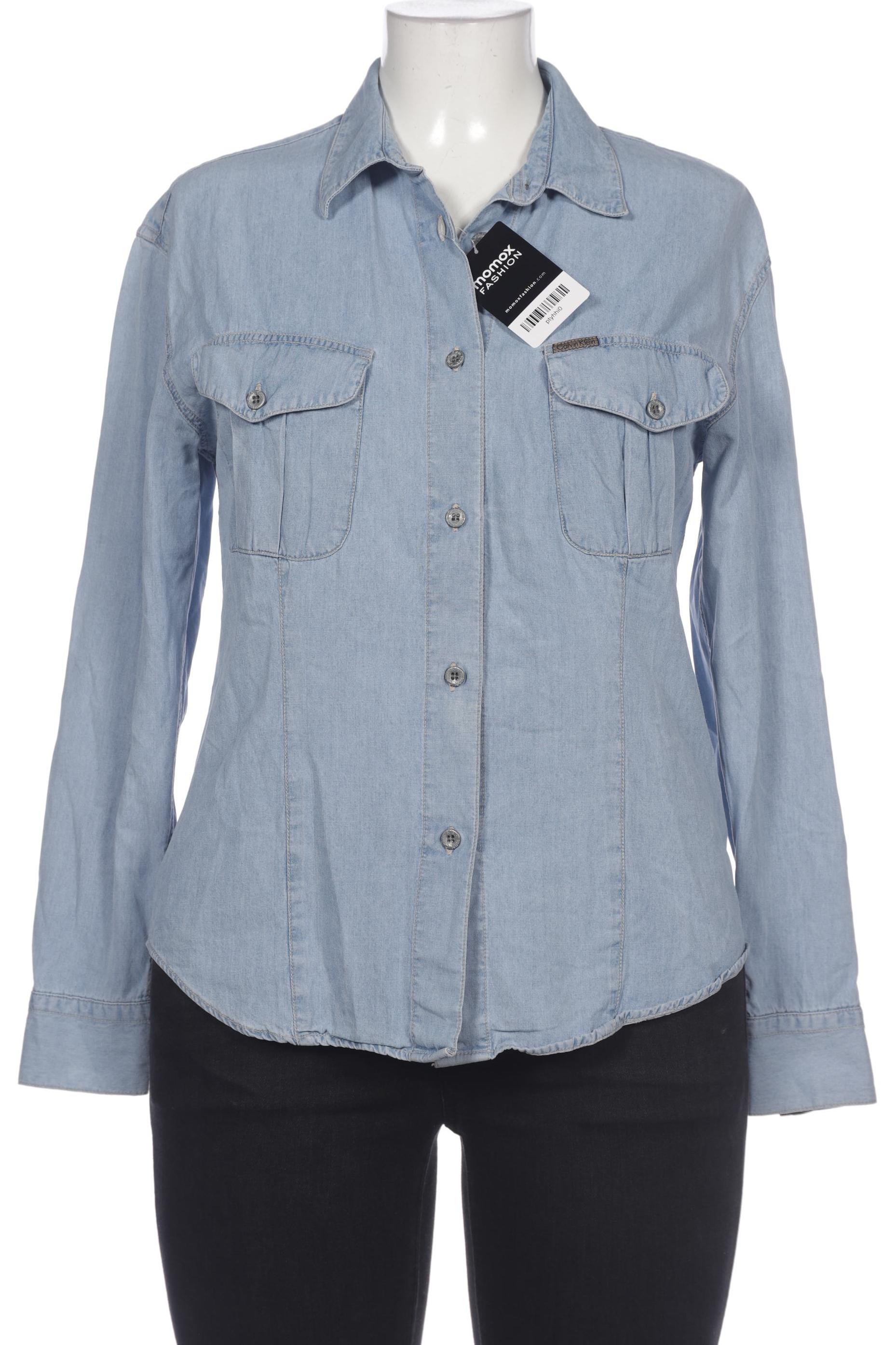 

Calvin Klein Jeans Damen Bluse, hellblau, Gr. 44