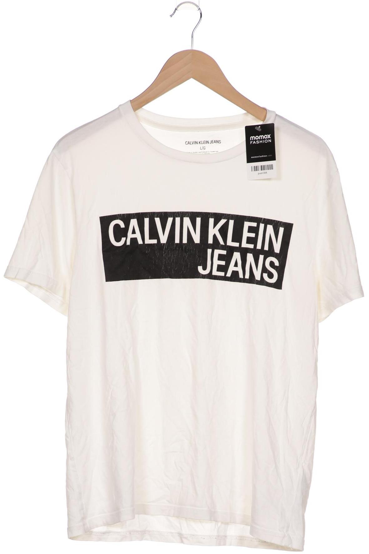 

Calvin Klein Jeans Herren T-Shirt, weiß, Gr. 52