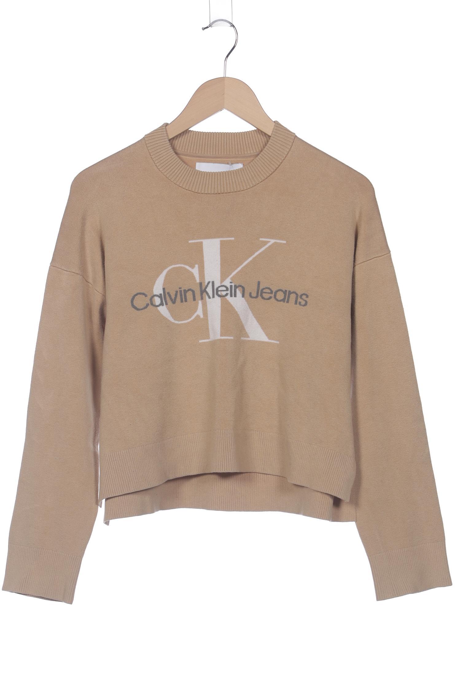 

Calvin Klein Jeans Damen Pullover, beige, Gr. 38